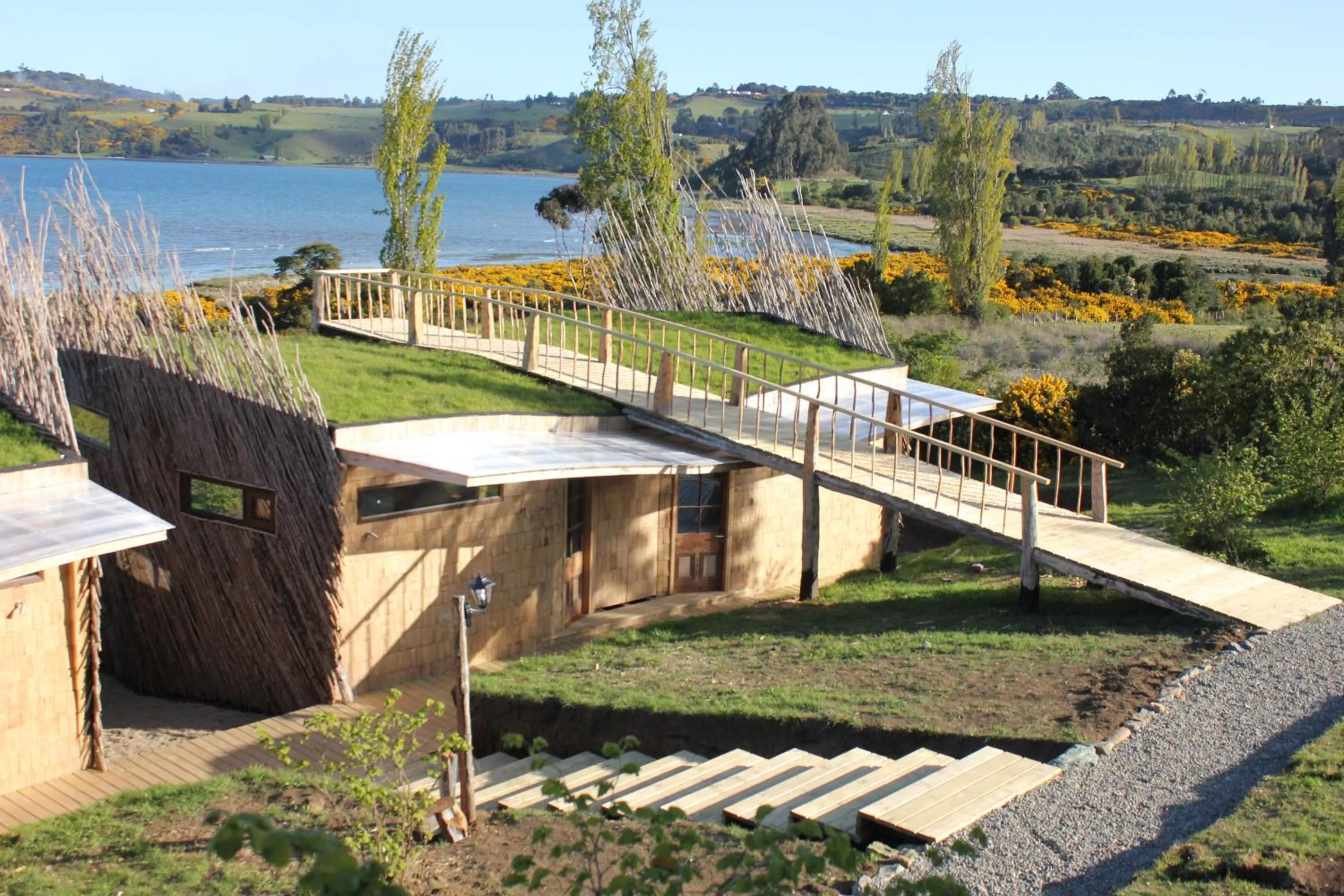 Balcony/Terrace in Refugio Pullao