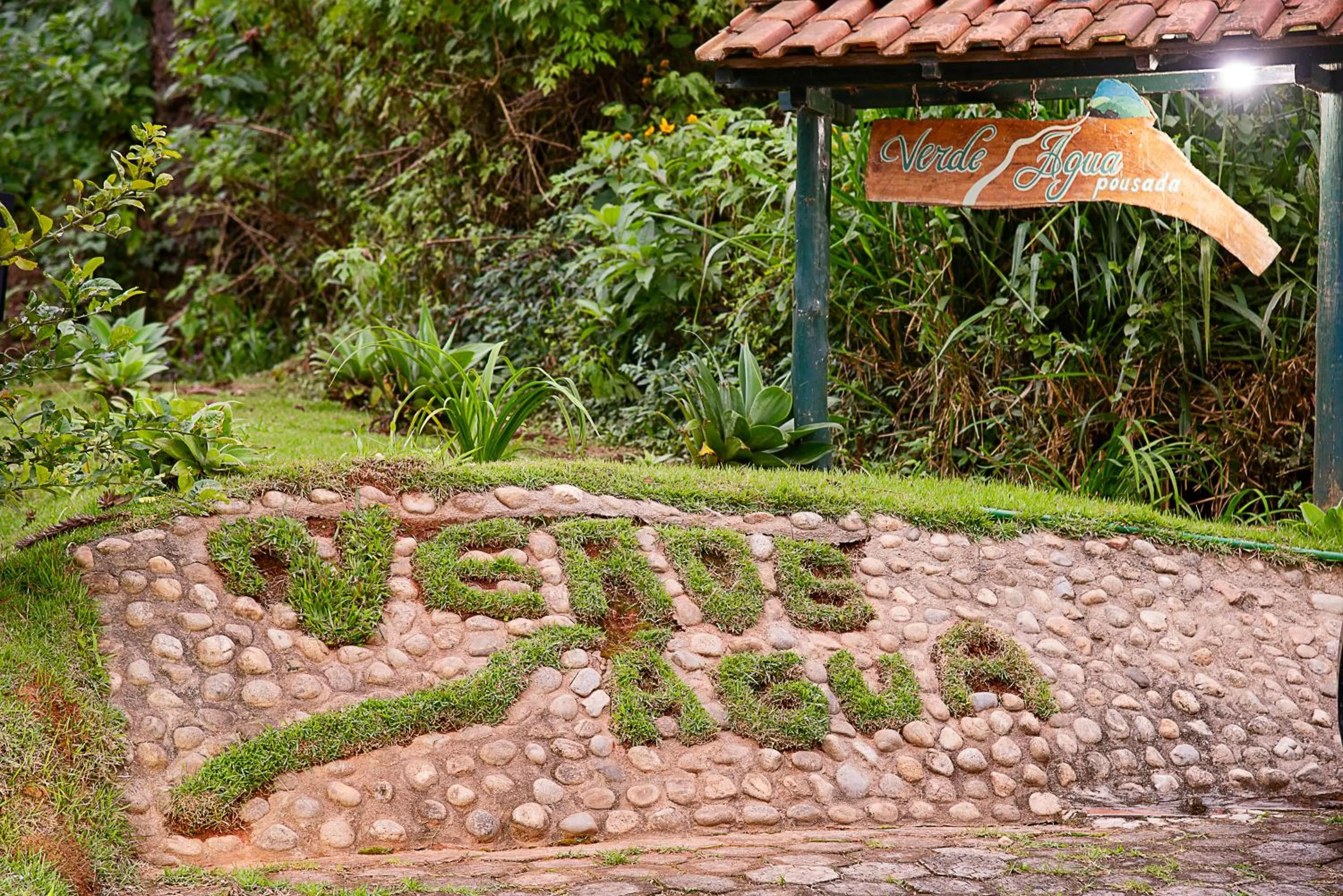 Text overlay in Pousada Verde Água Visconde de Mauá