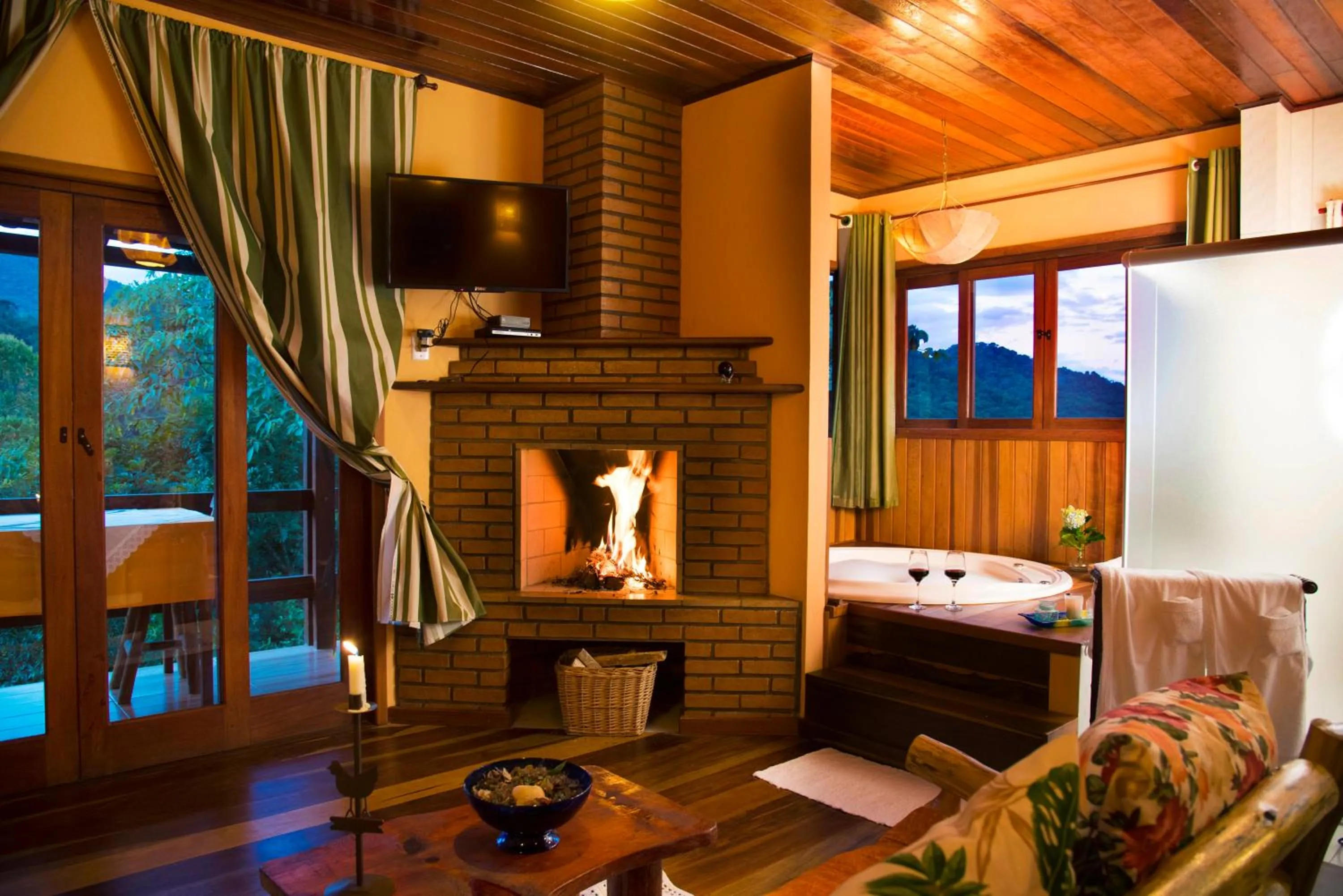 Bedroom in Pousada Verde Água Visconde de Mauá