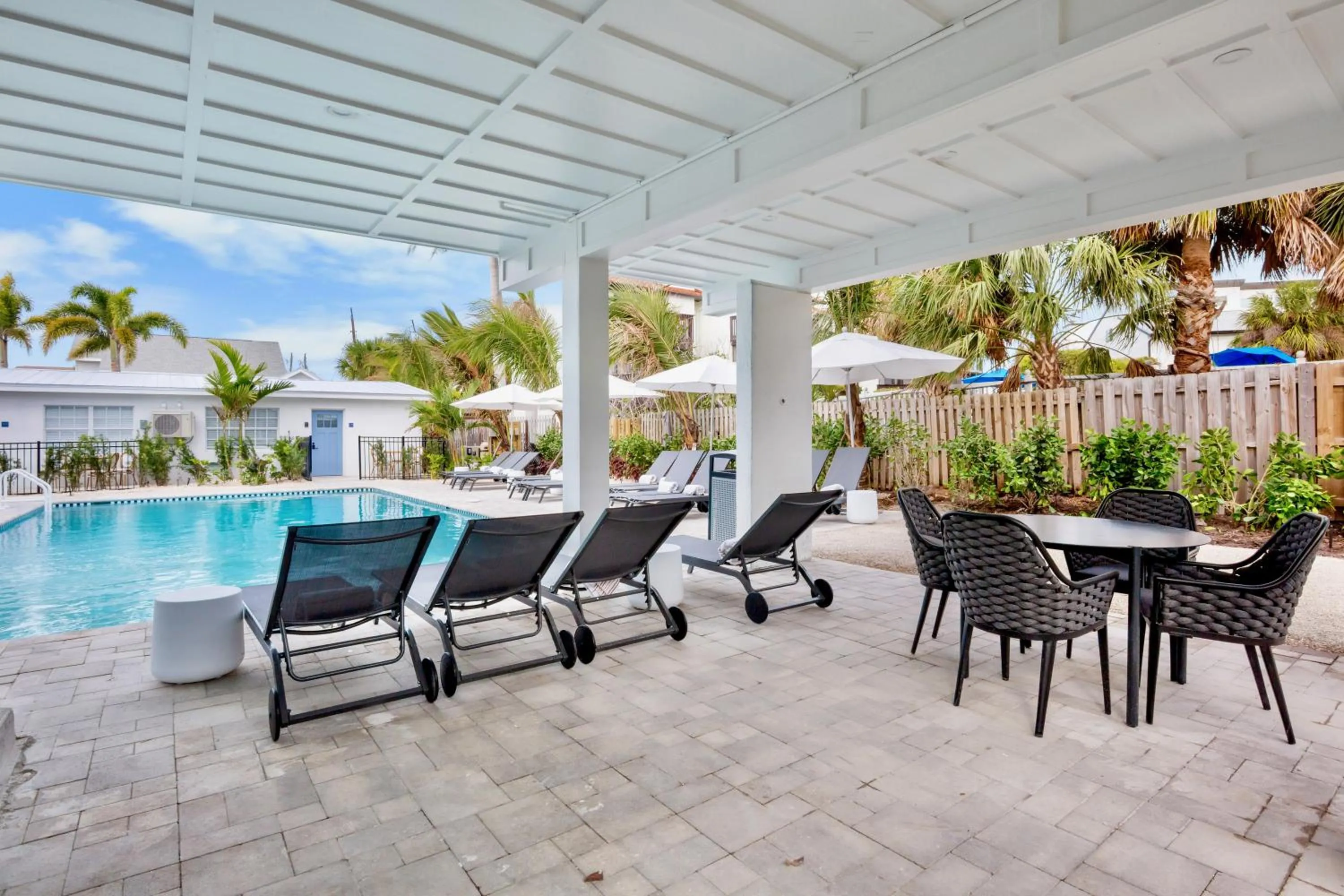 Patio in Azul Resort Siesta Key