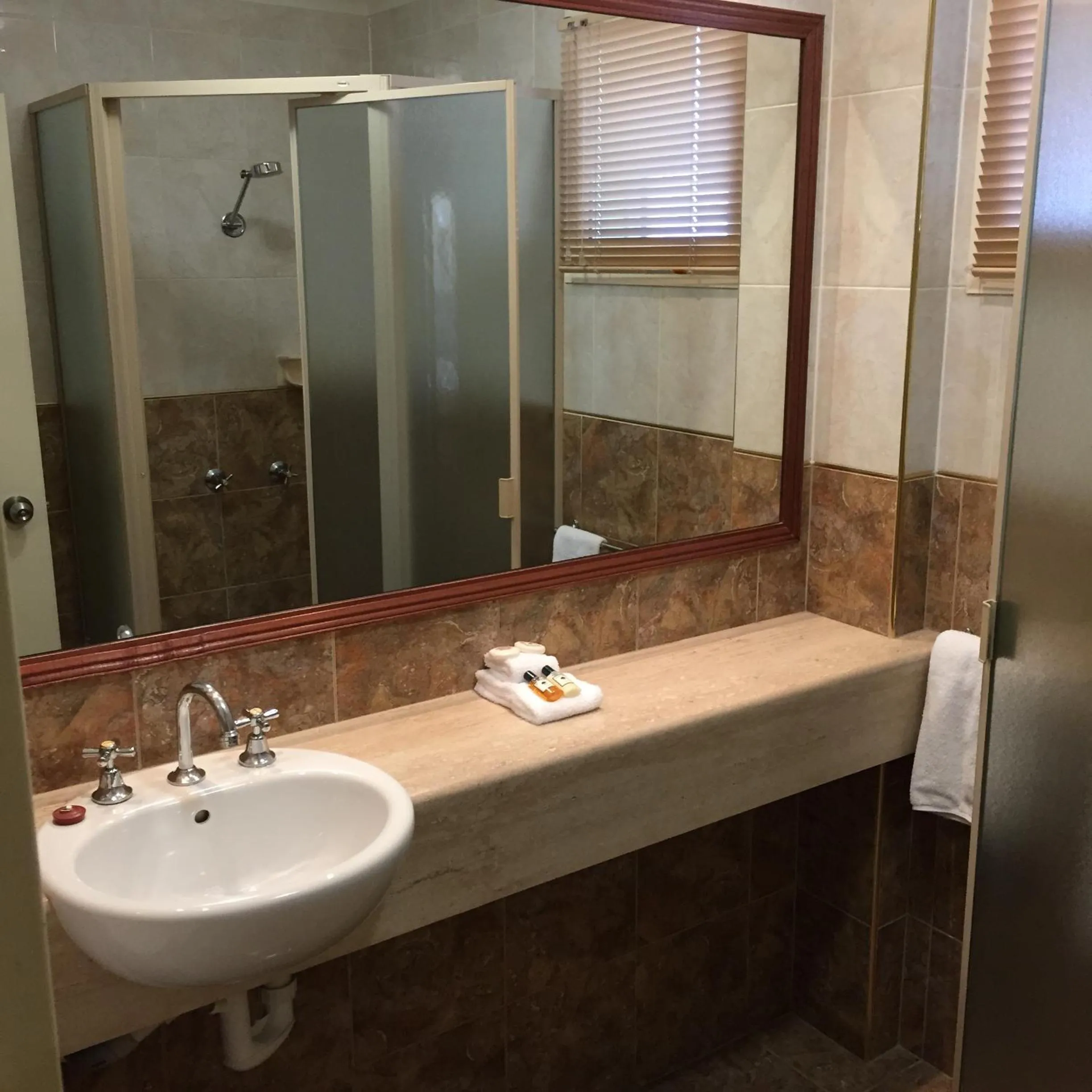 Bathroom in Criterion Hotel-Motel Rockhampton