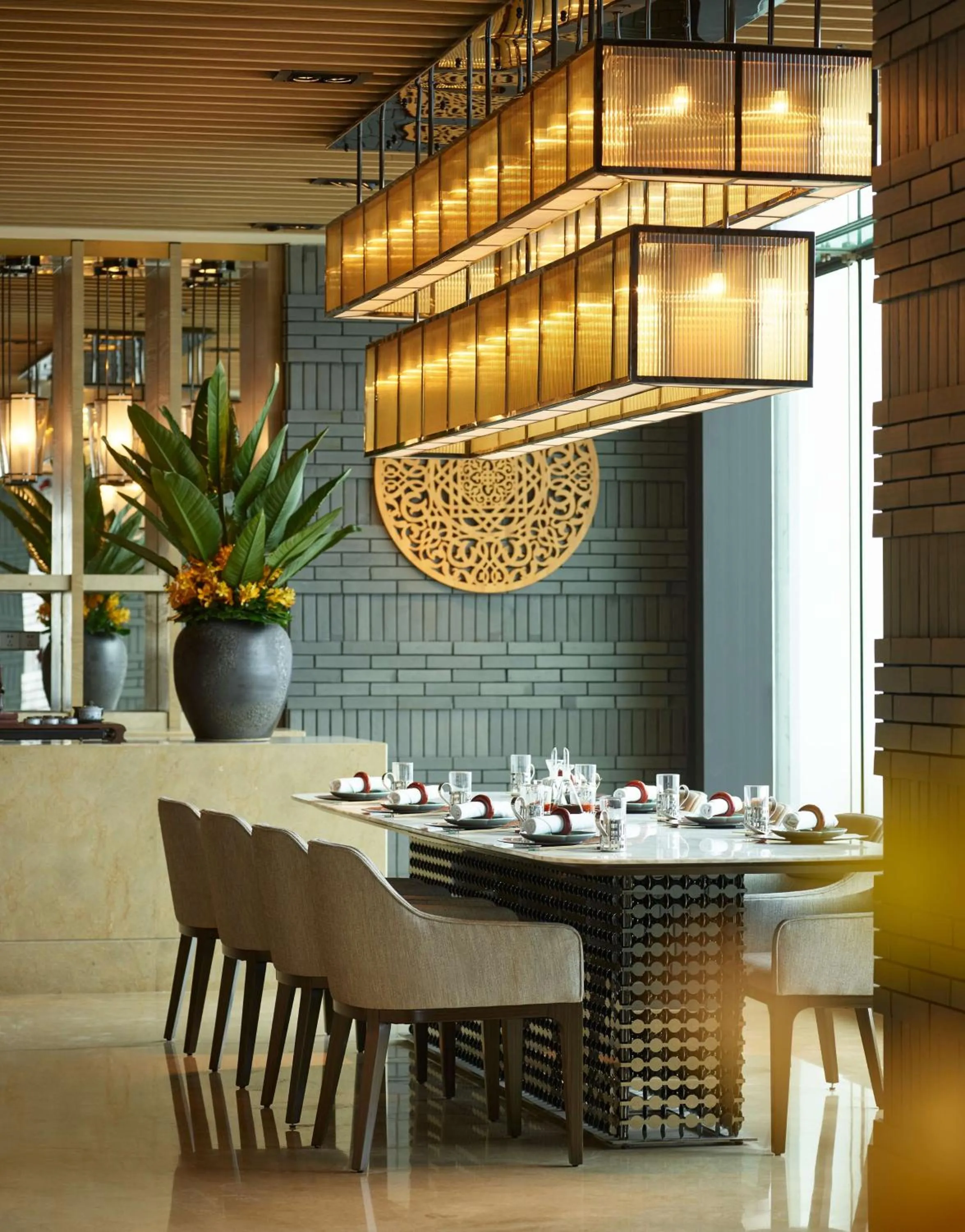 Restaurant/places to eat in Suning Galaxy International Hotel Wuxi