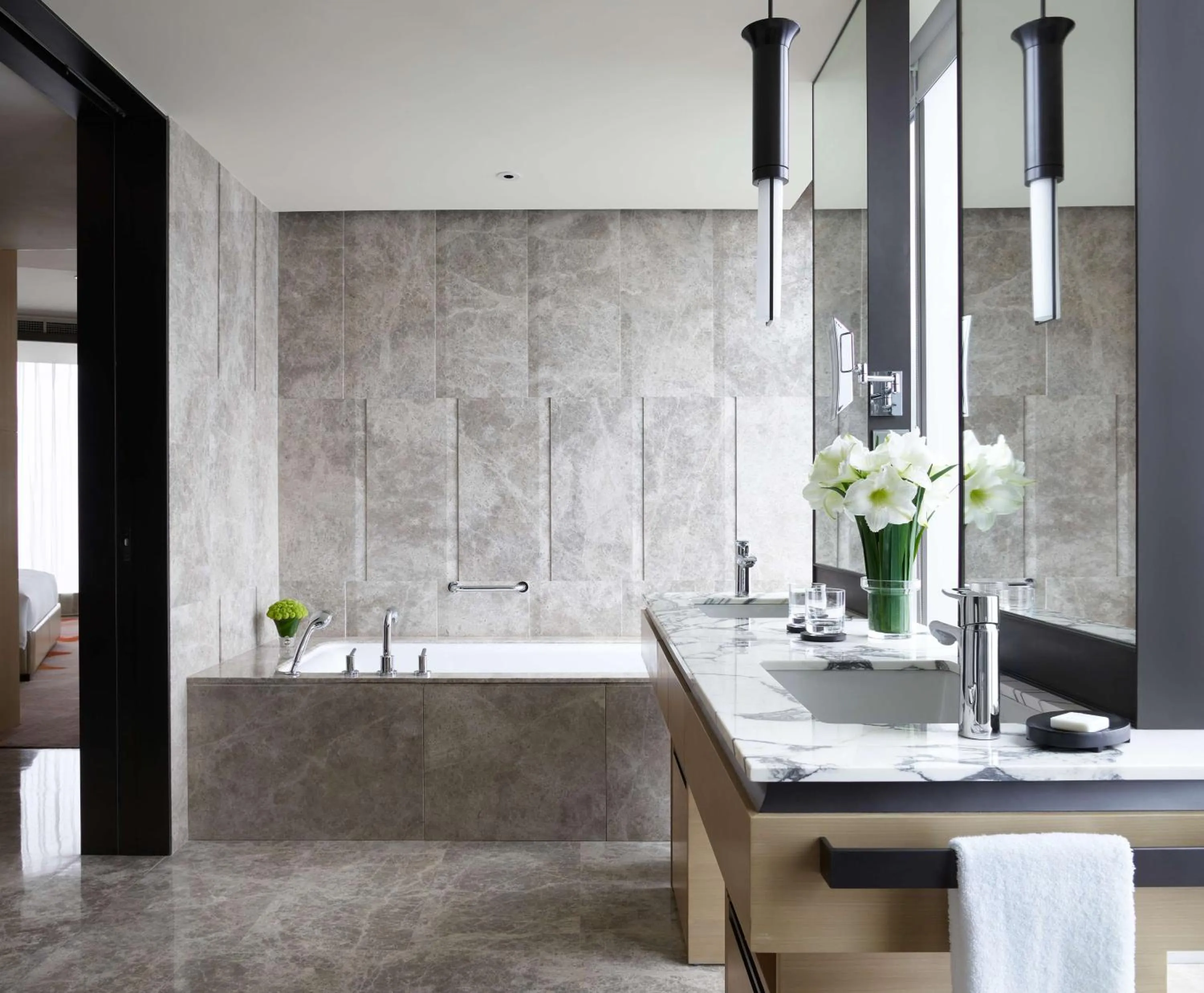 Bathroom in Suning Galaxy International Hotel Wuxi