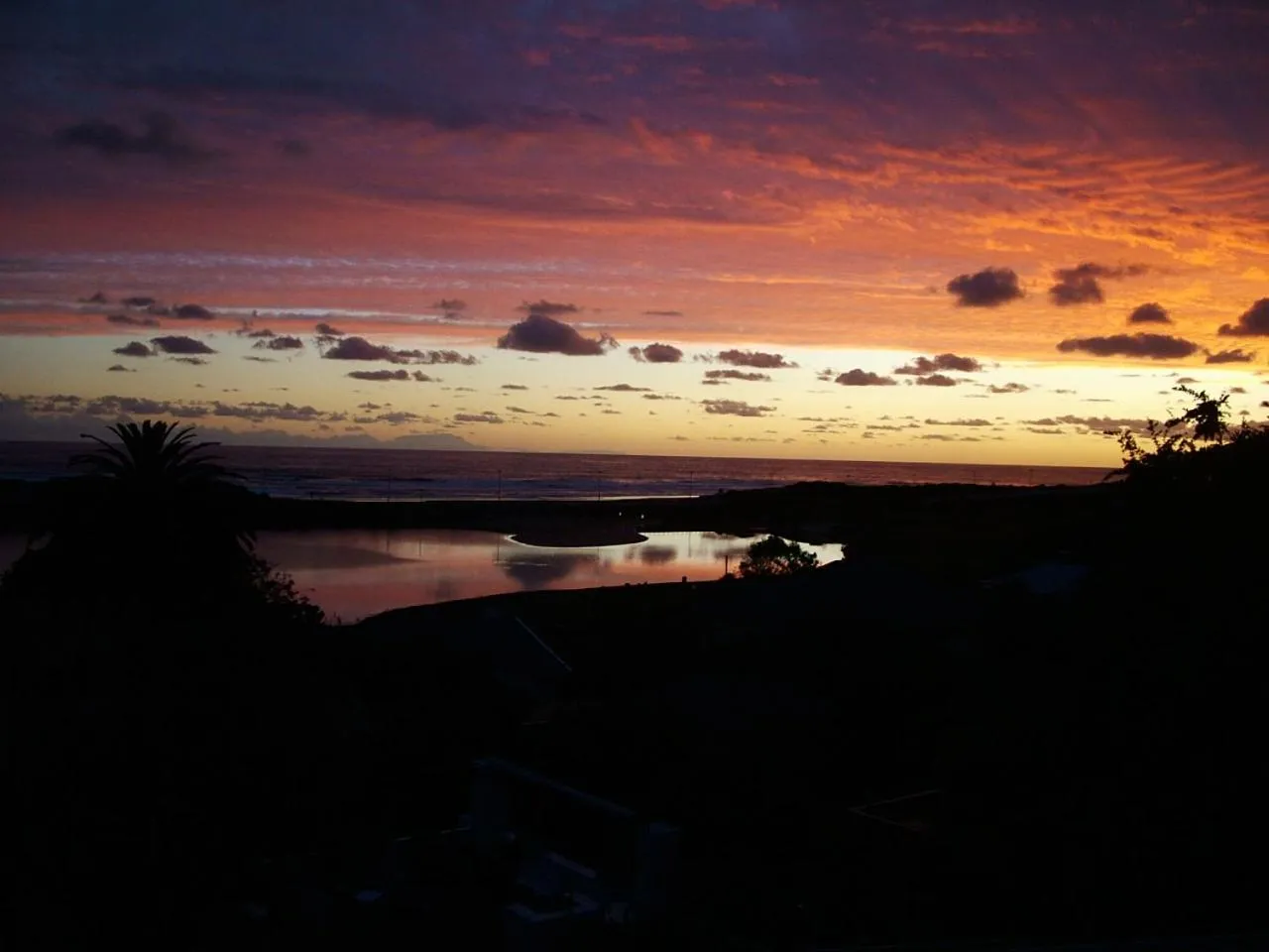 Sunset in Mont Fleur B&B