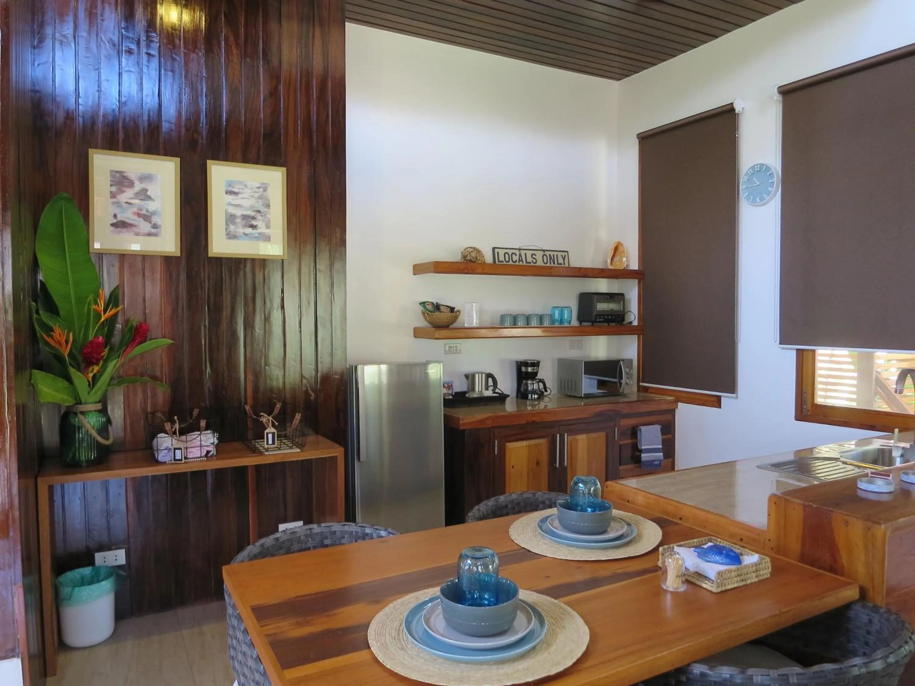 Kitchen or kitchenette in Sandy Feet Siargao