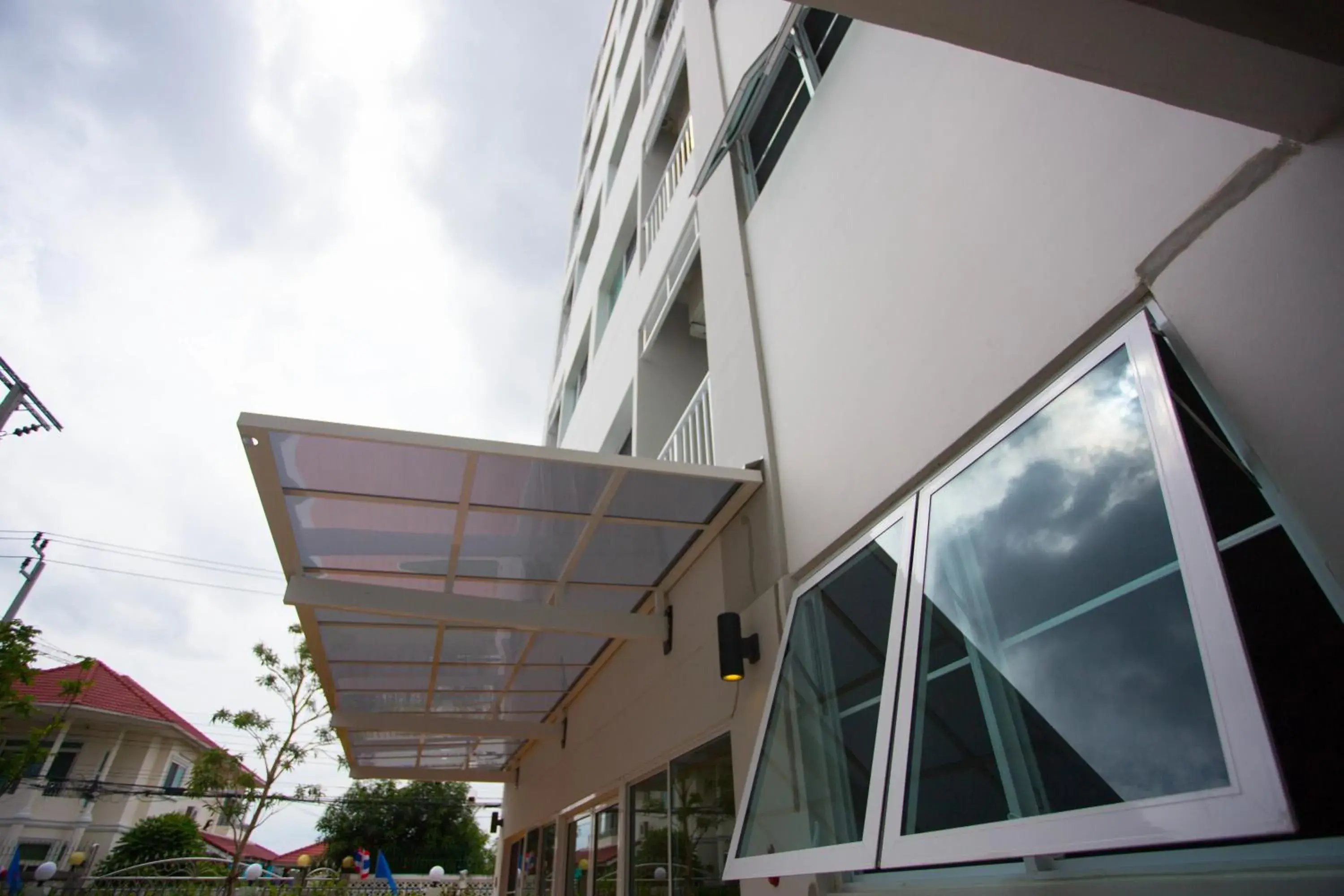 Decorative detail, Property Building in Des Res Hotel and Residence