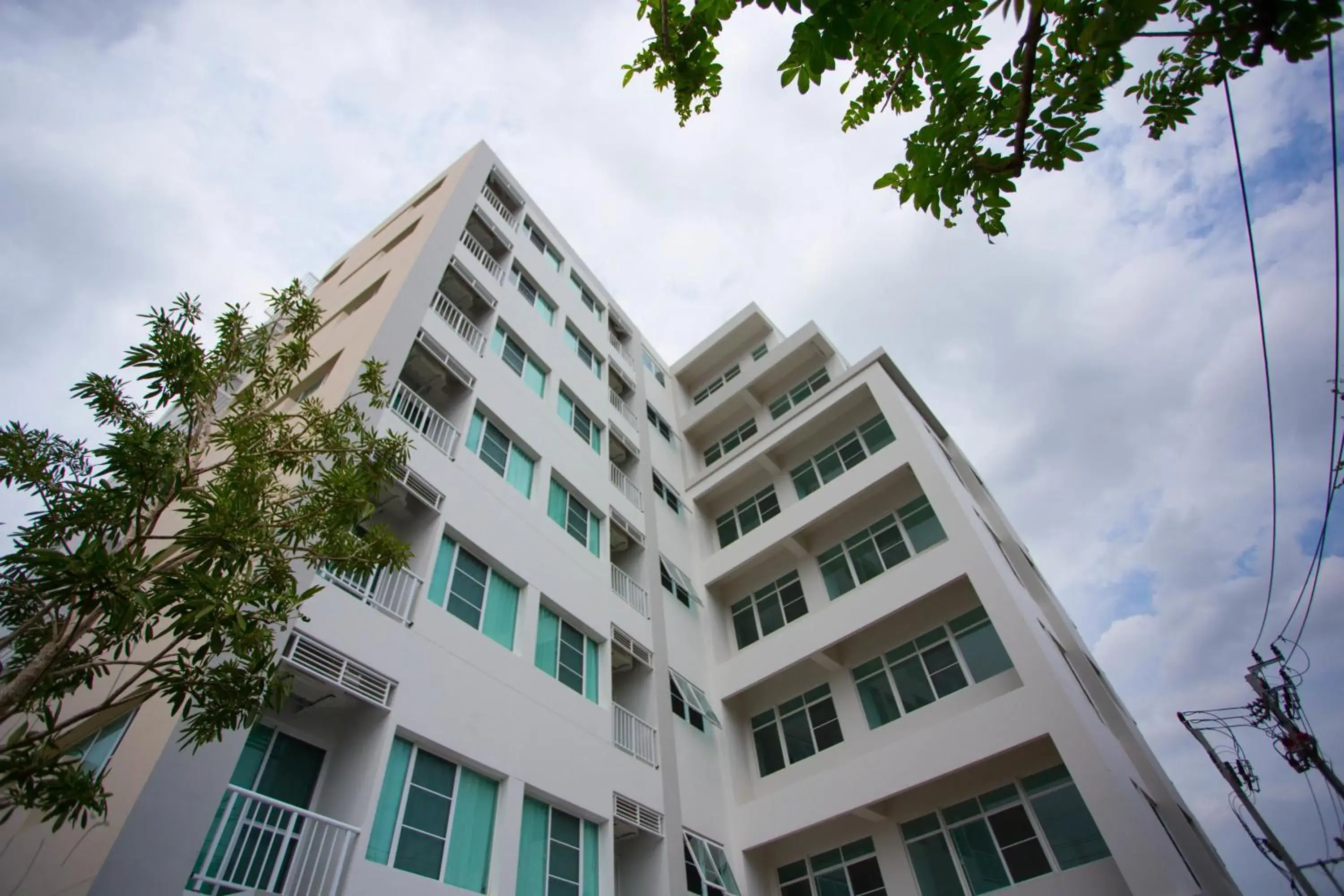 Bird's eye view, Property Building in Des Res Hotel and Residence