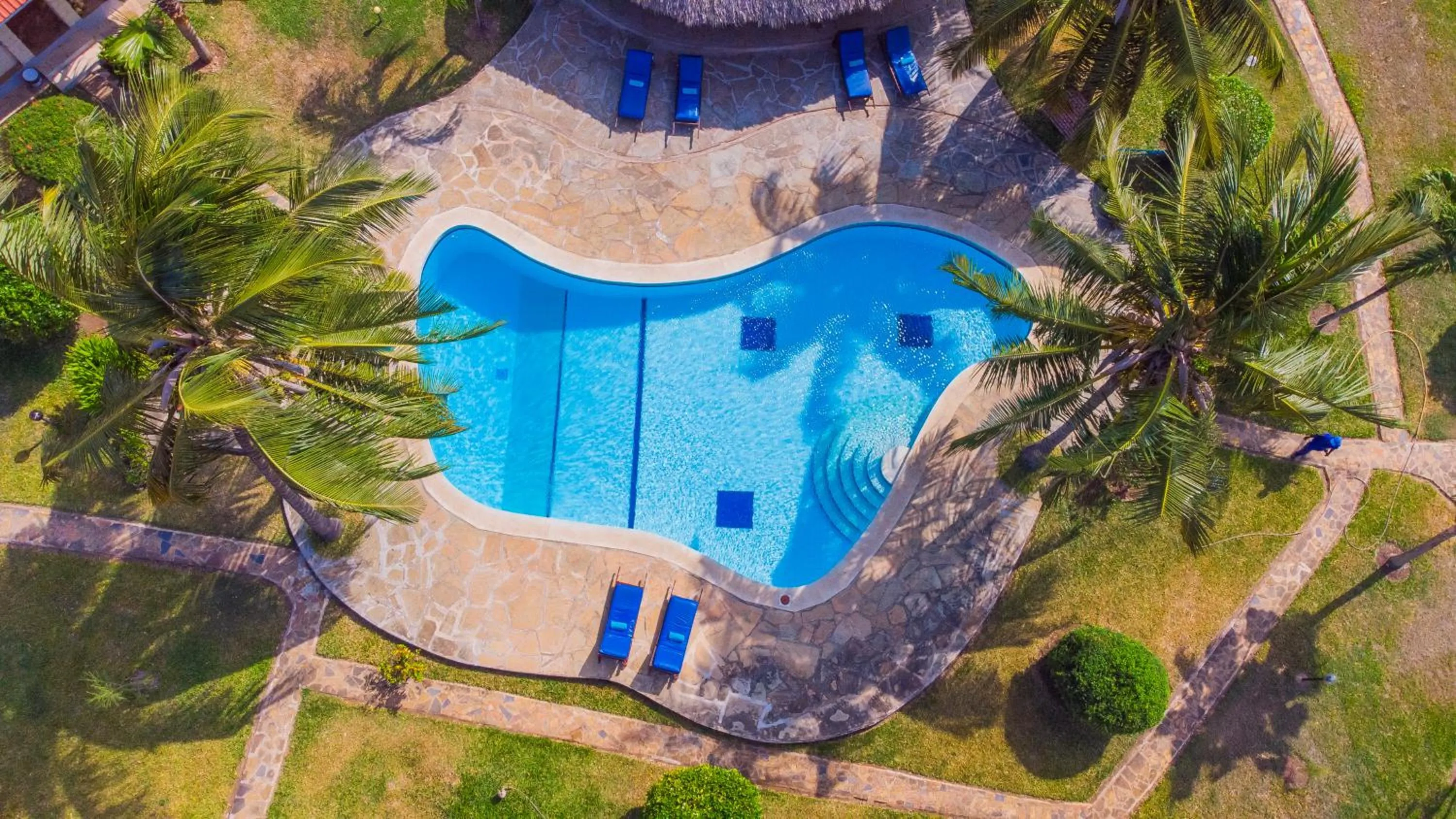 Bird's eye view in Doric Cottages Diani