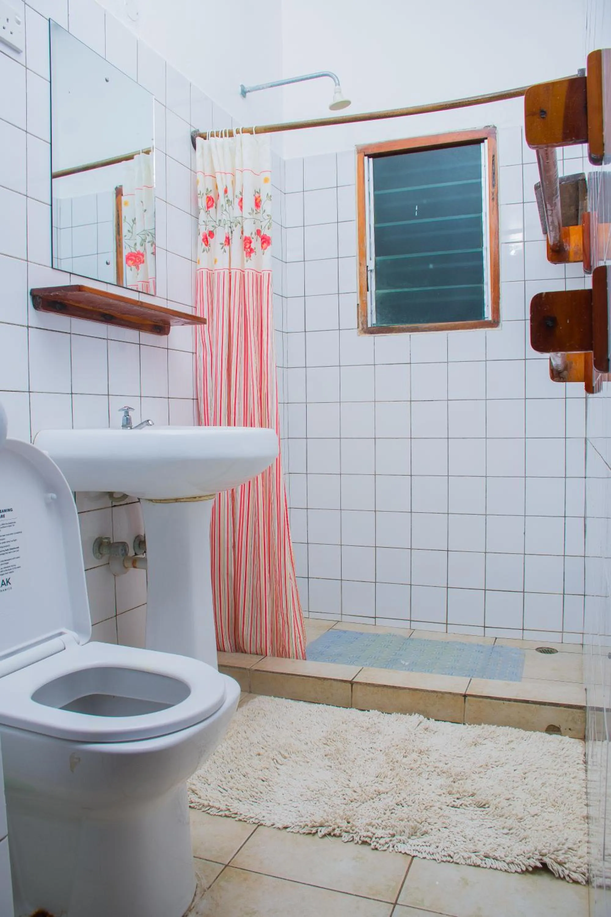 Shower in Doric Cottages Diani