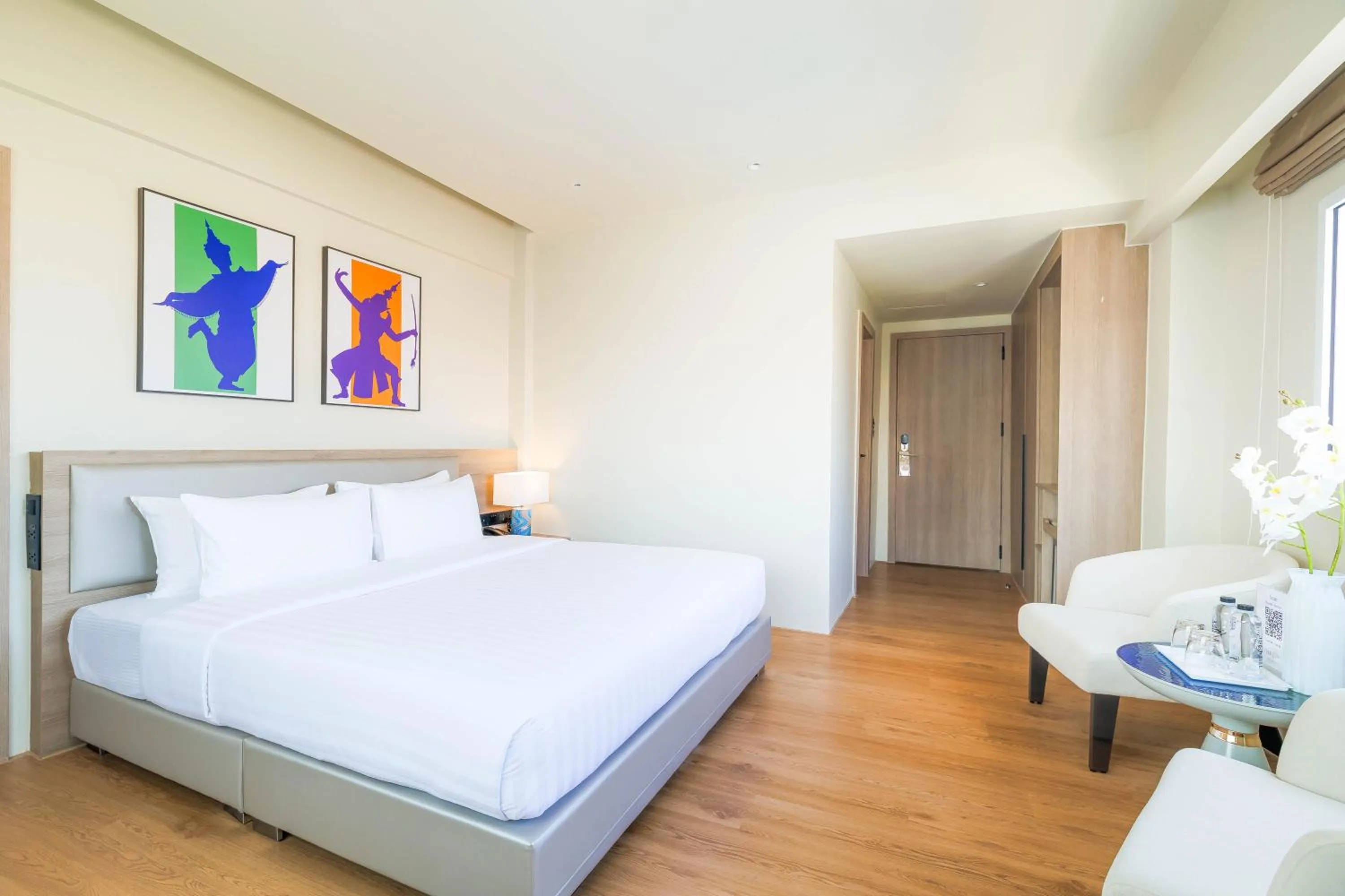 Bed in The One Bay Breeze