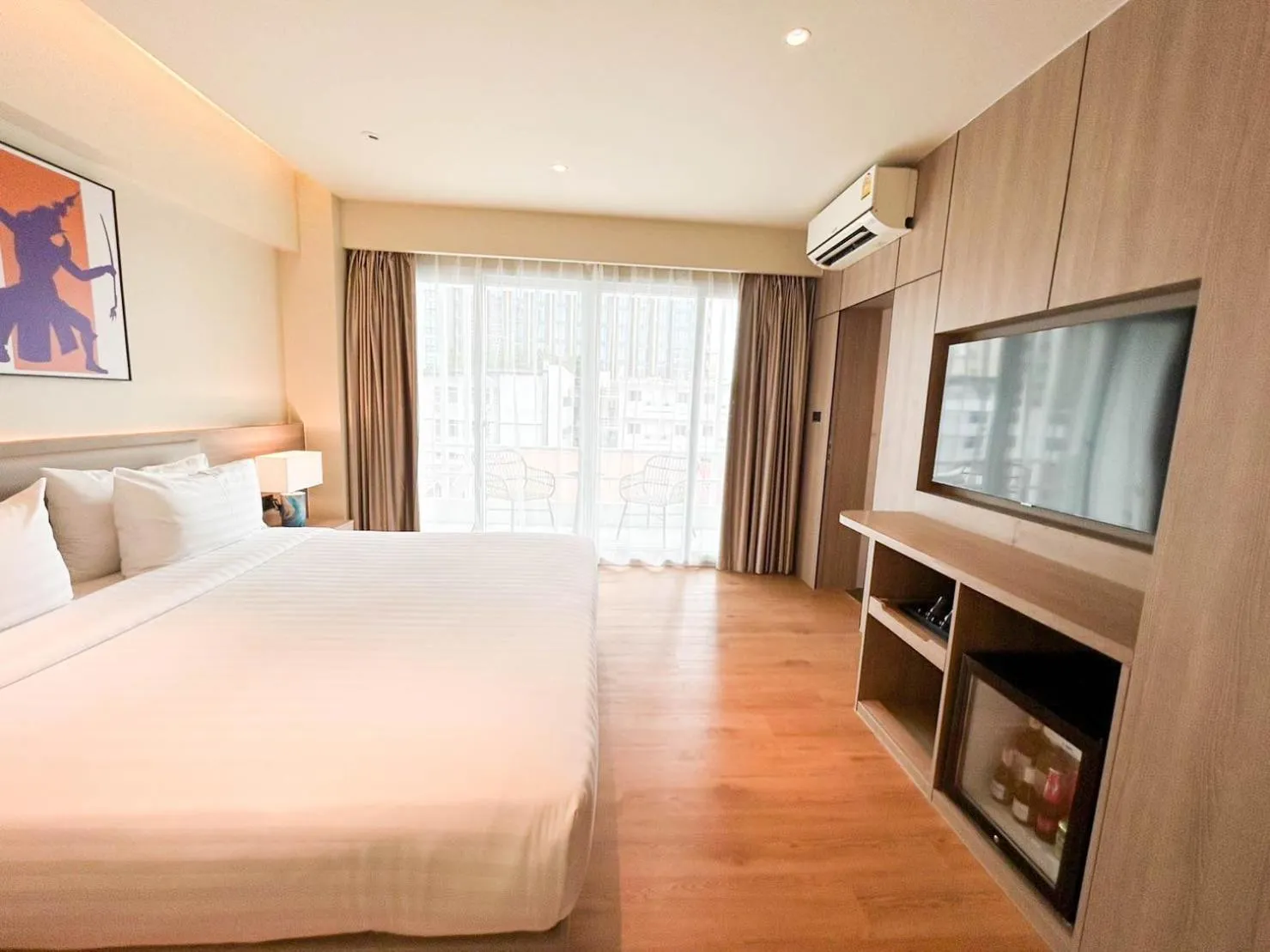 Bed in The One Bay Breeze