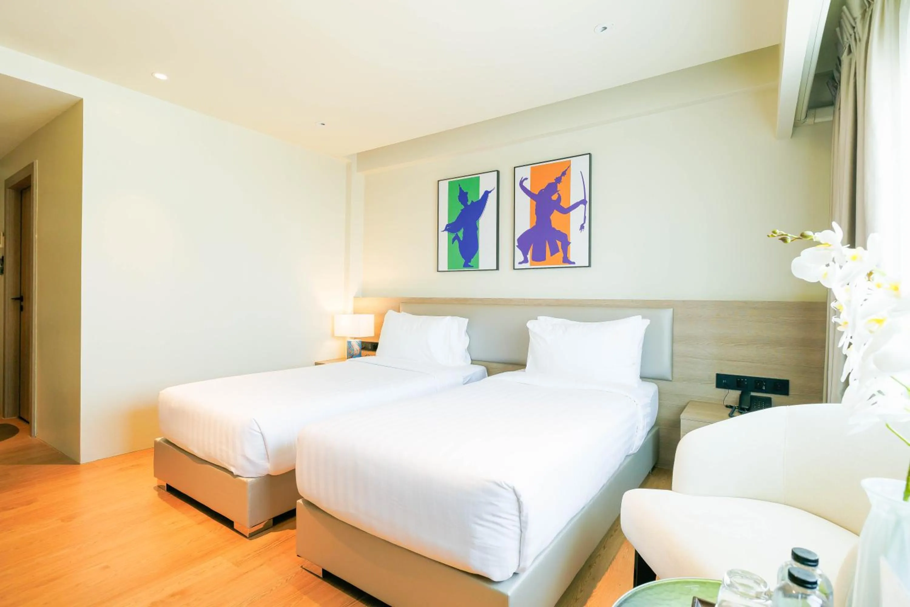 Bed in The One Bay Breeze