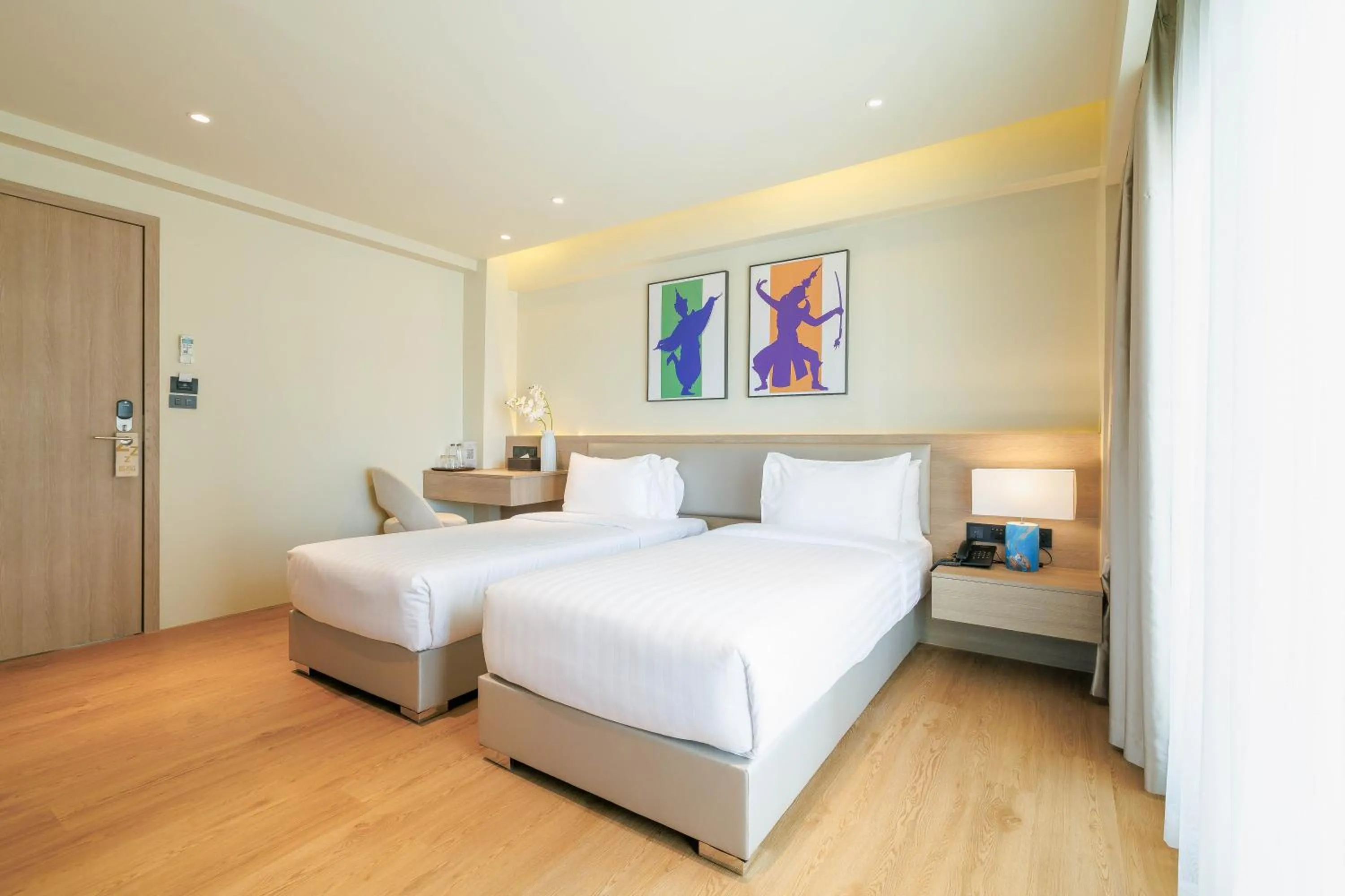 Bed in The One Bay Breeze