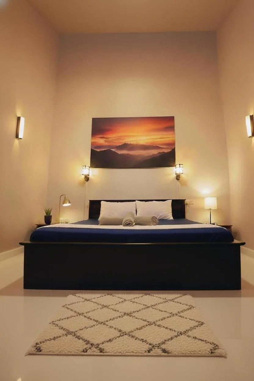 Bed in Windy's Leisure Villa