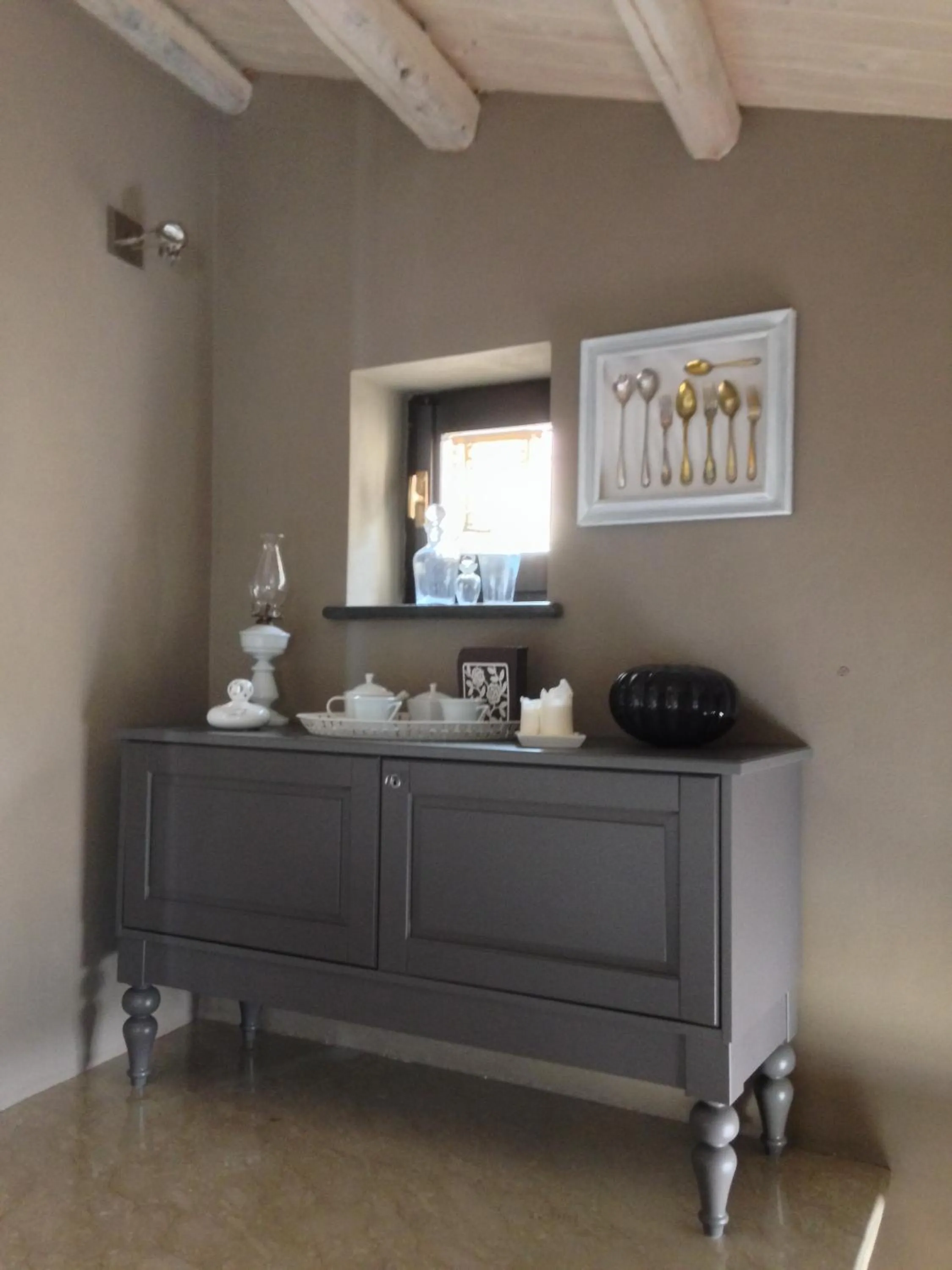 Decorative detail in B&B Mugnos Charme Living