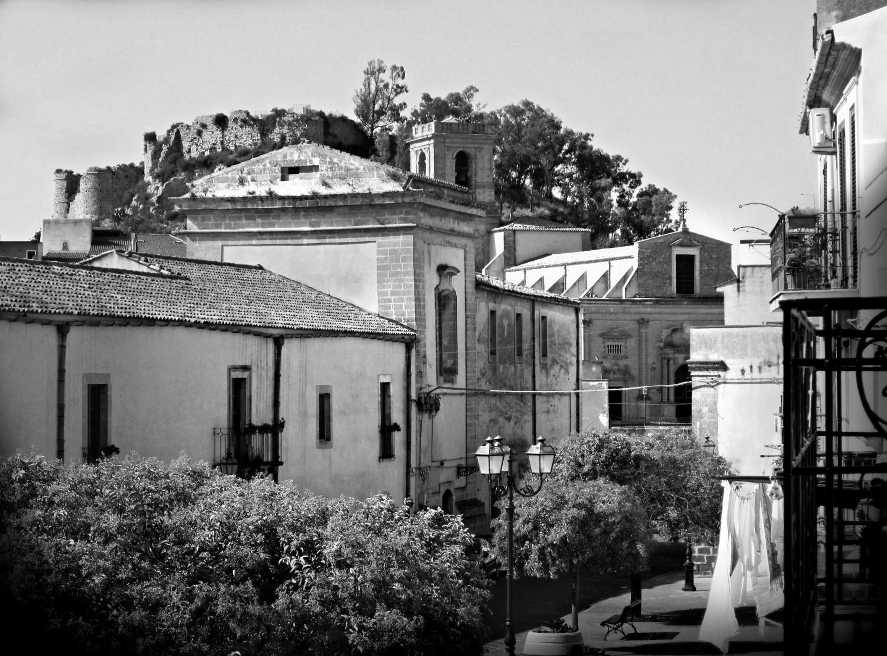 Landmark view in B&B Mugnos Charme Living