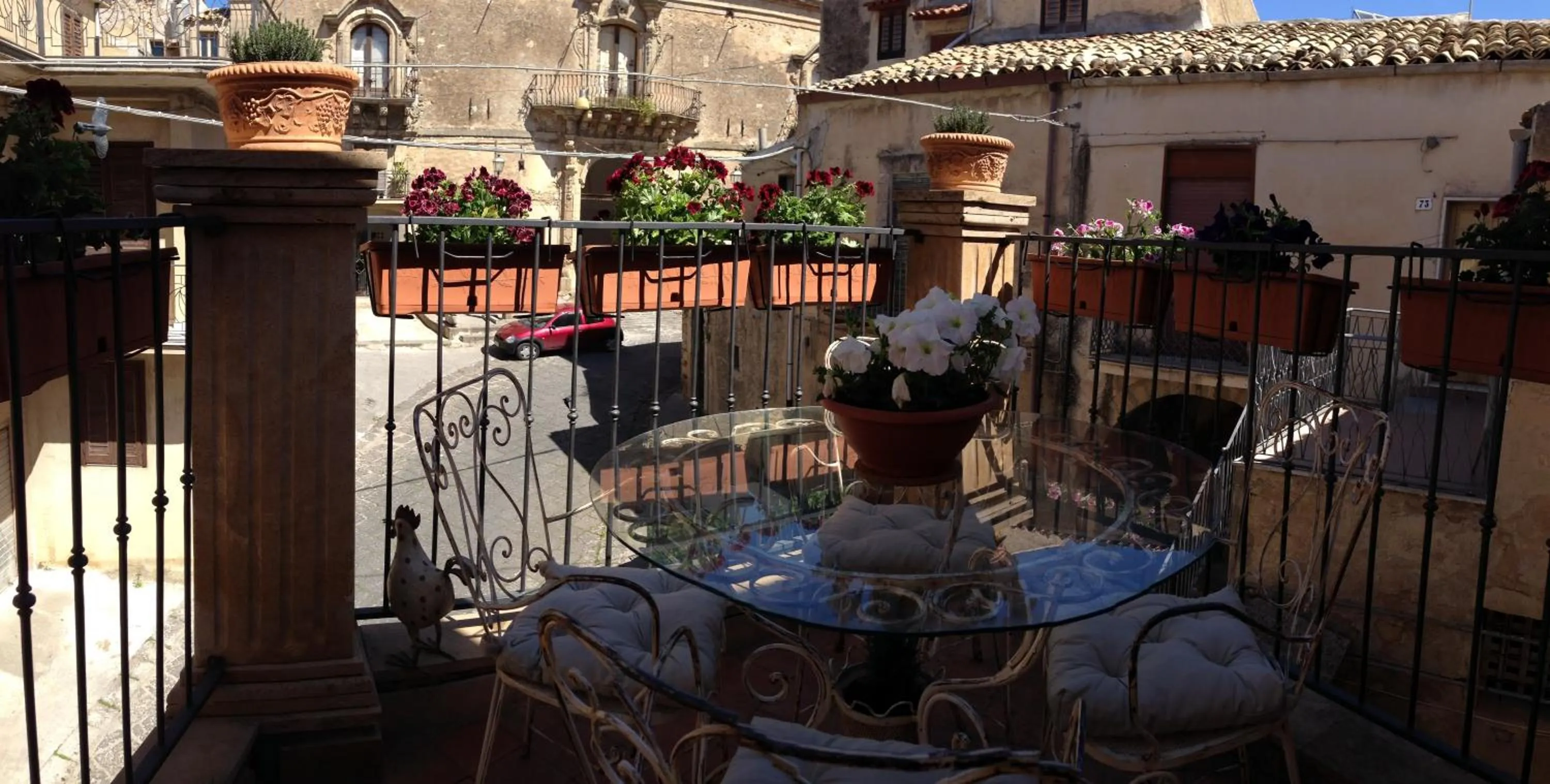 Balcony/Terrace in B&B Mugnos Charme Living