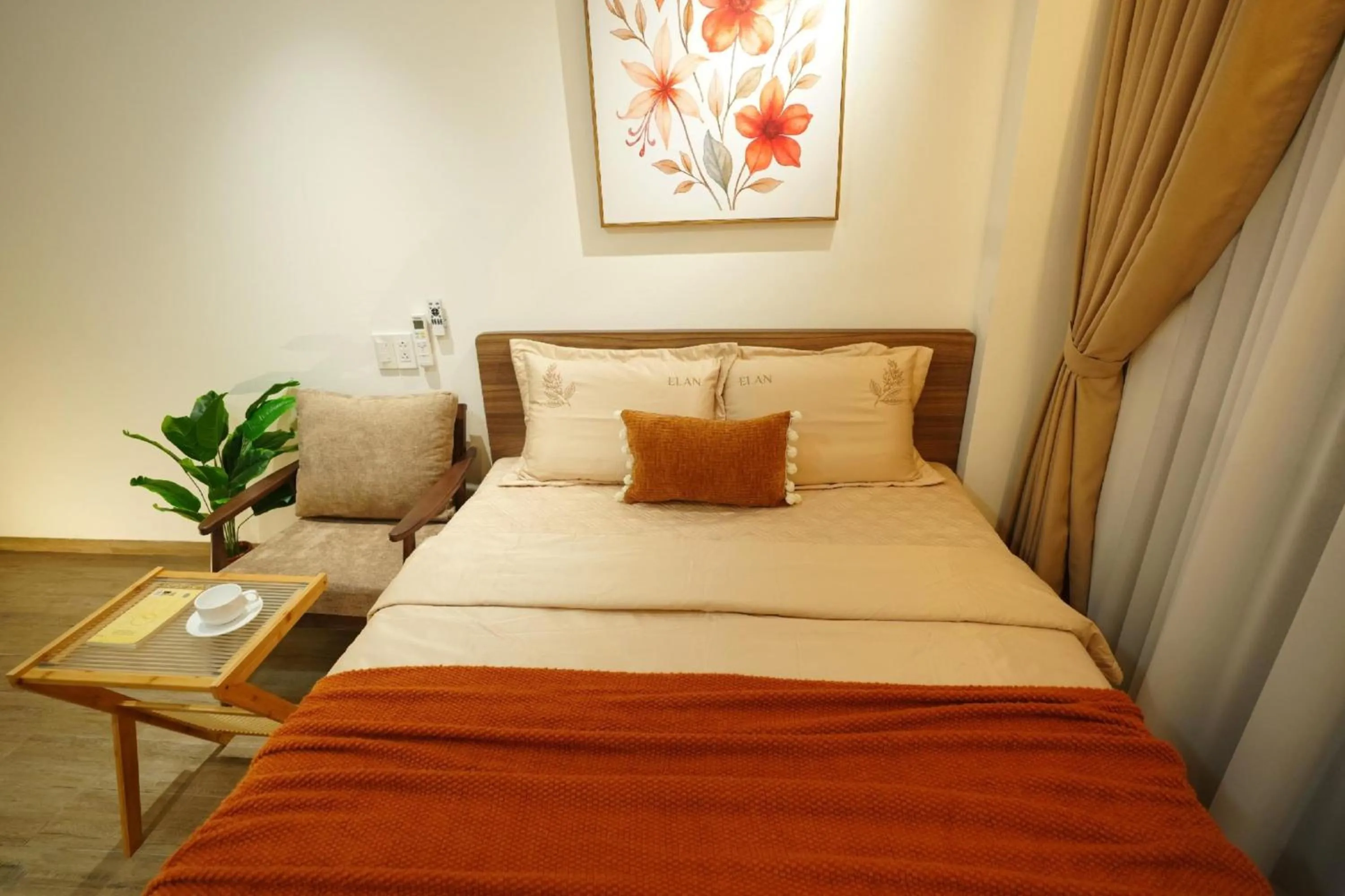Bed in Aurelia Apartments