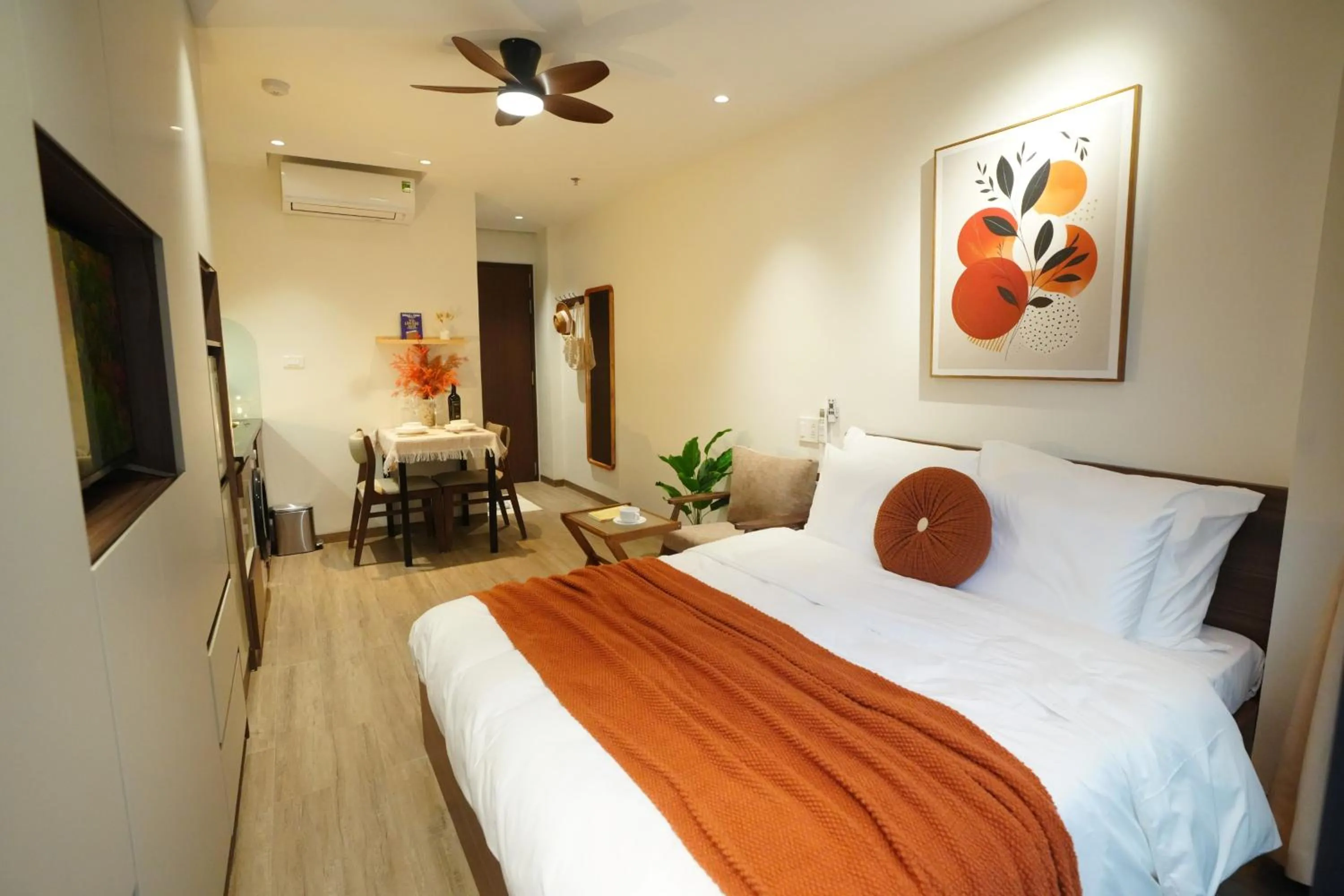 Bed in Aurelia Apartments