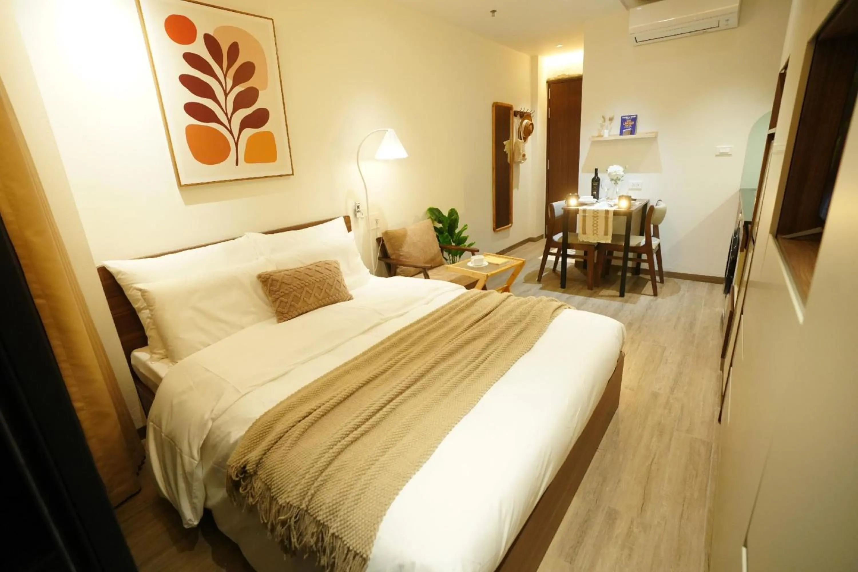 Bed in Aurelia Apartments