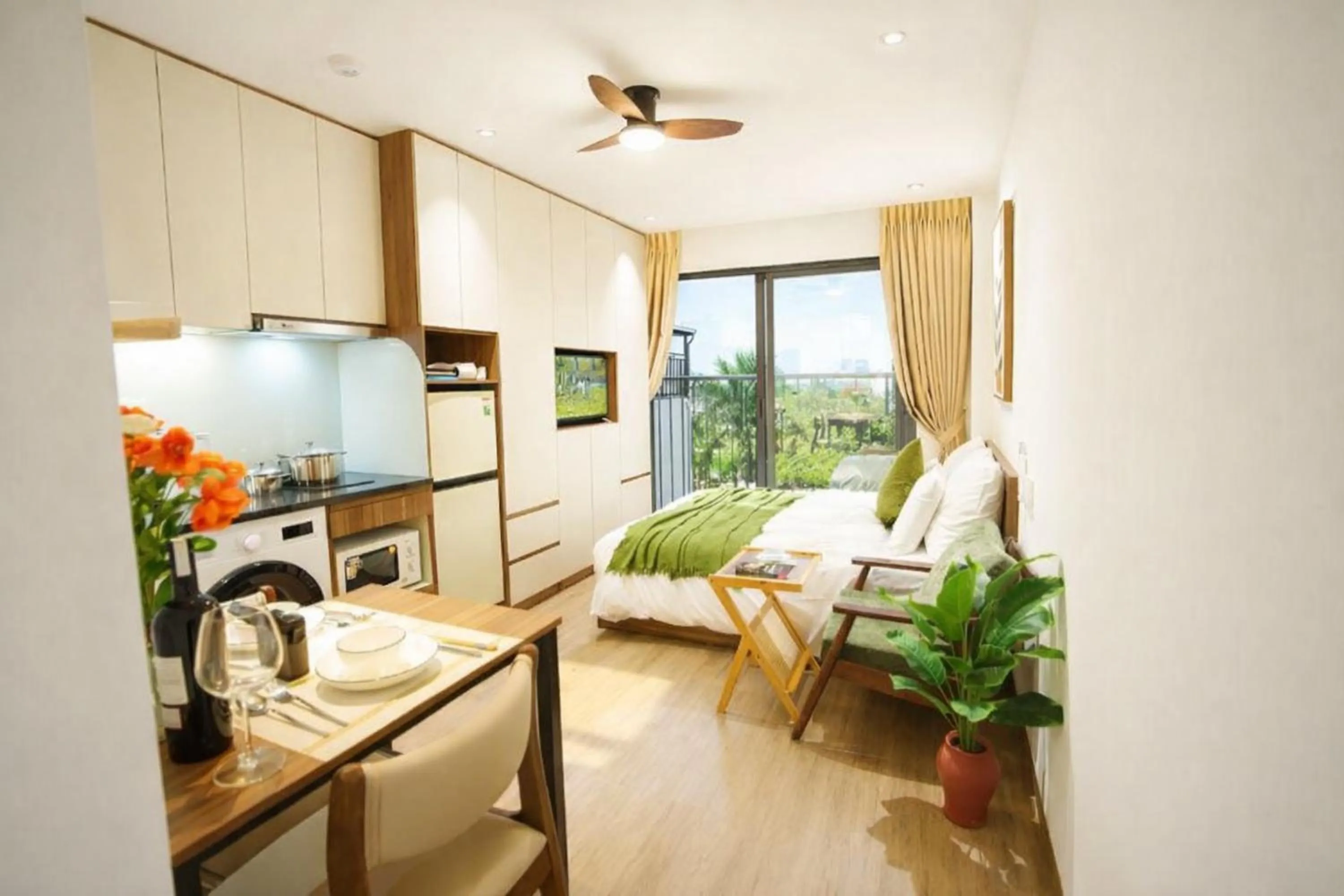 Photo of the whole room, Bed in Aurelia Apartments