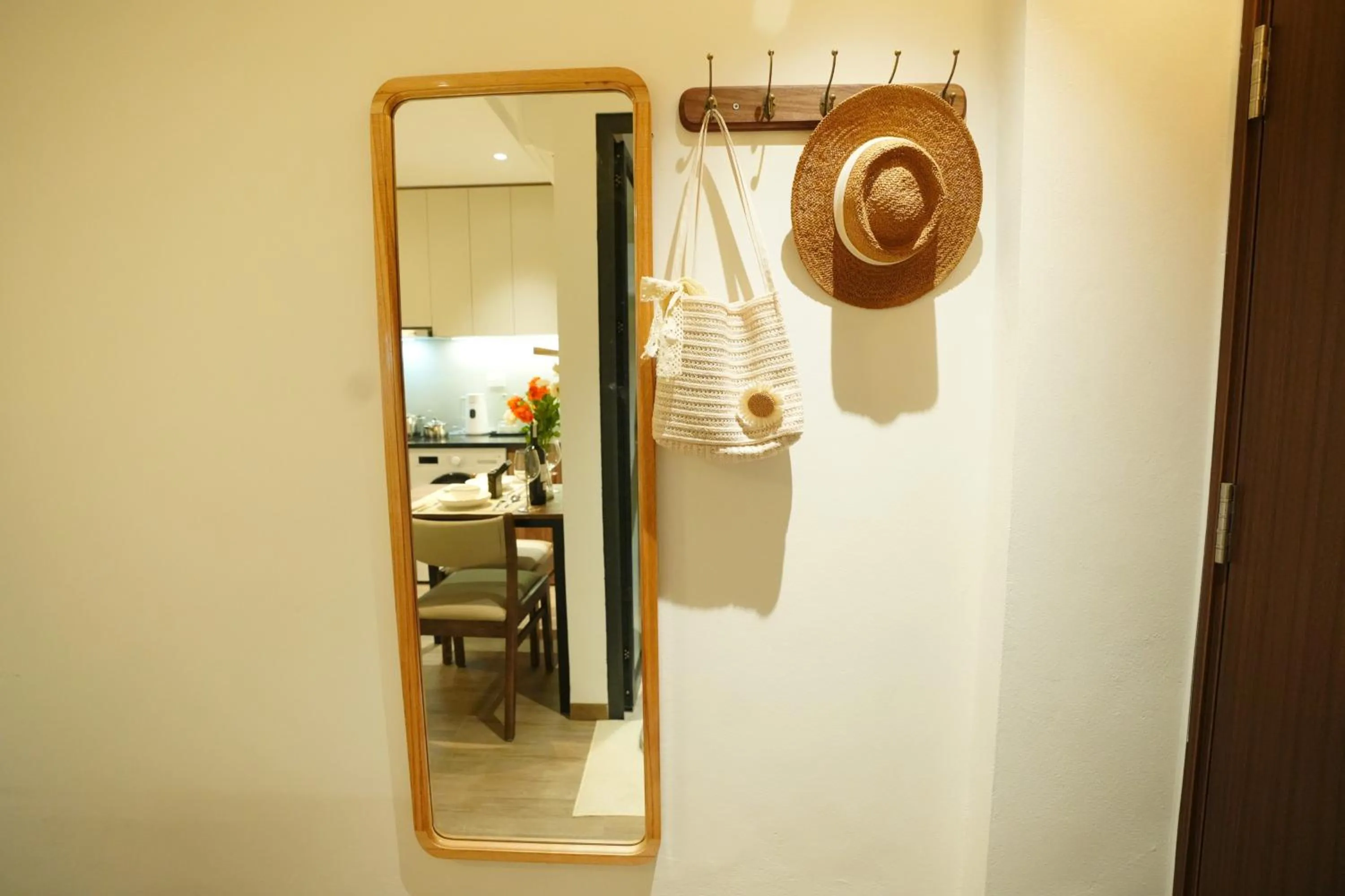 Dining area in Aurelia Apartments