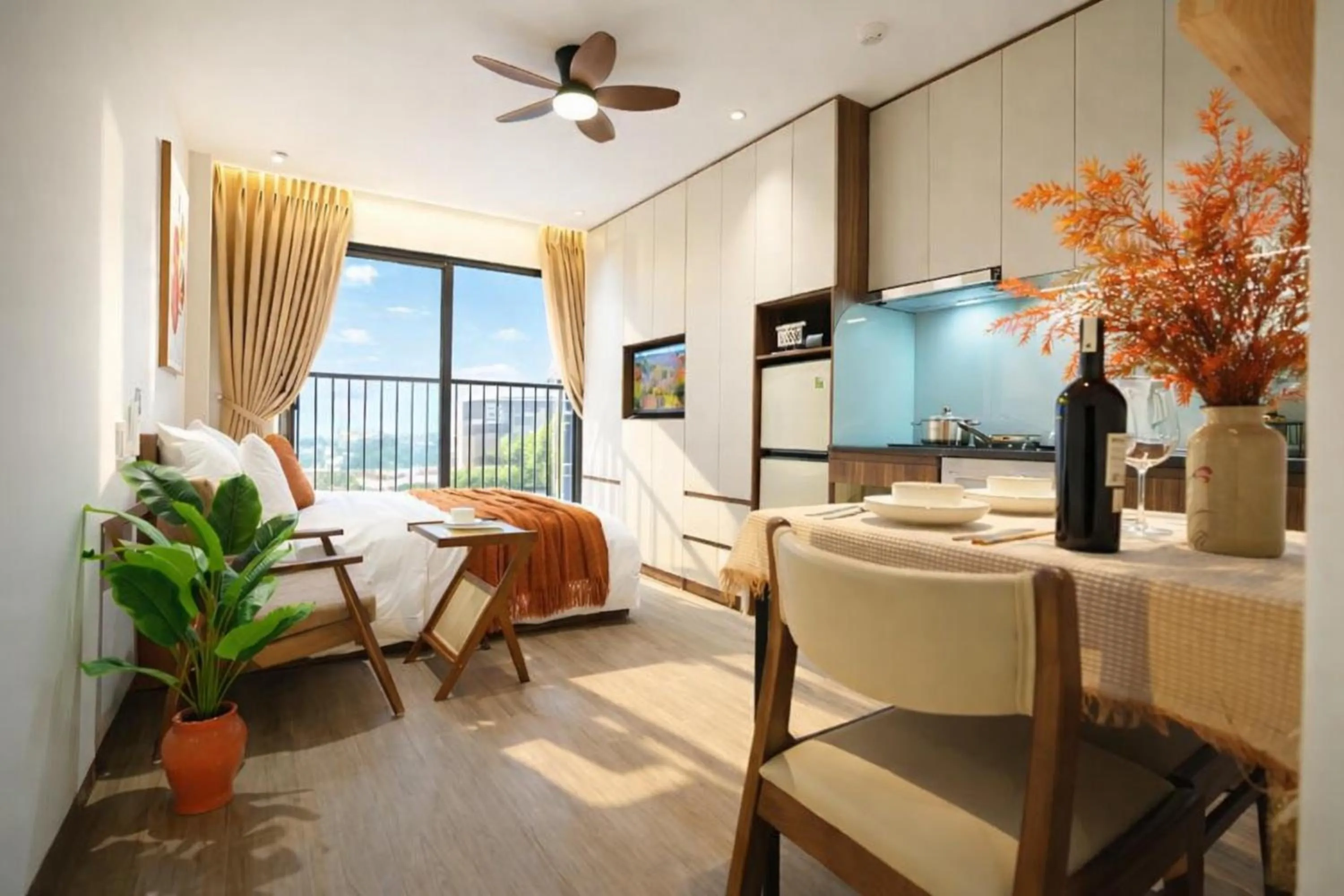 Photo of the whole room, Bed in Aurelia Apartments