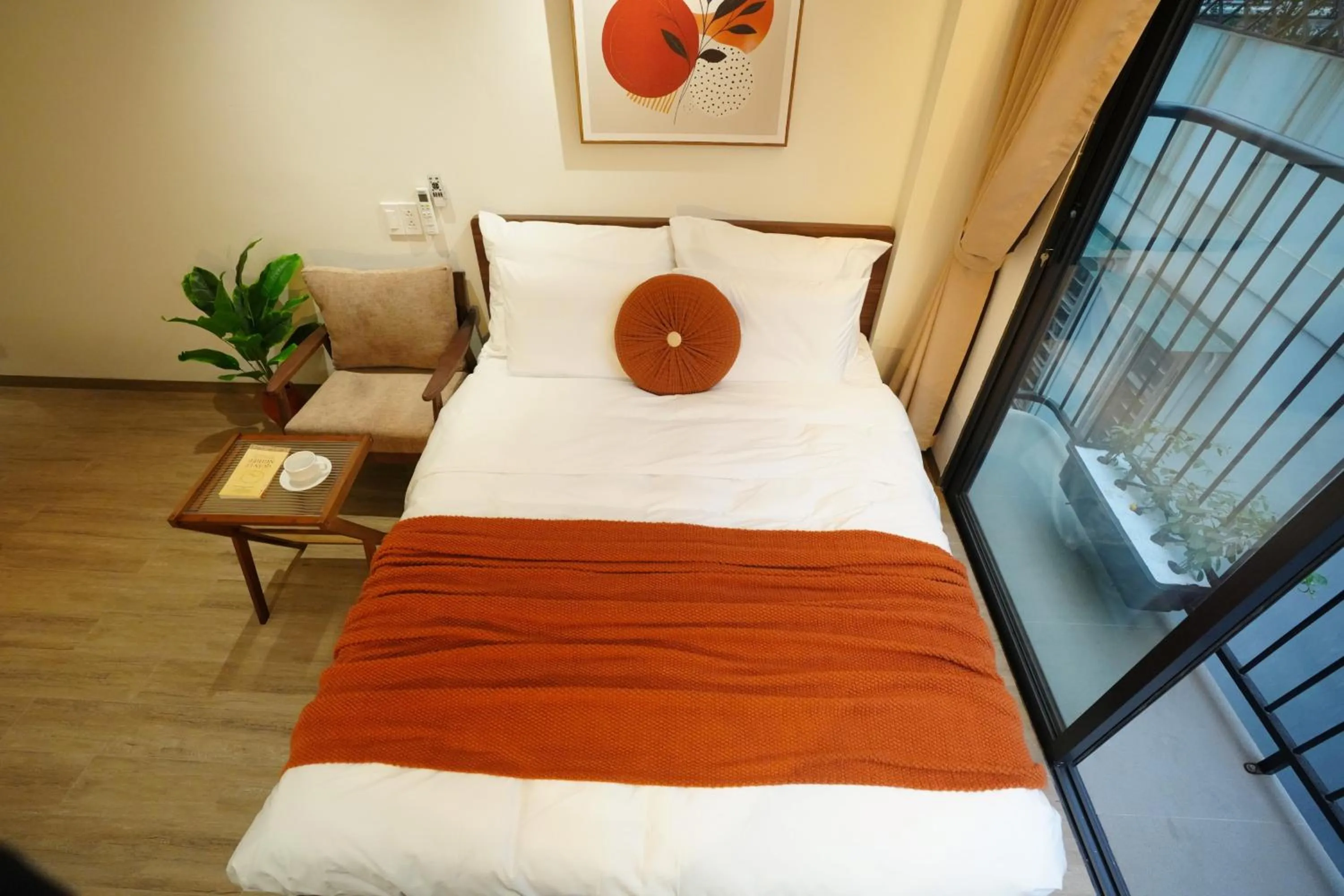 Bed in Aurelia Apartments