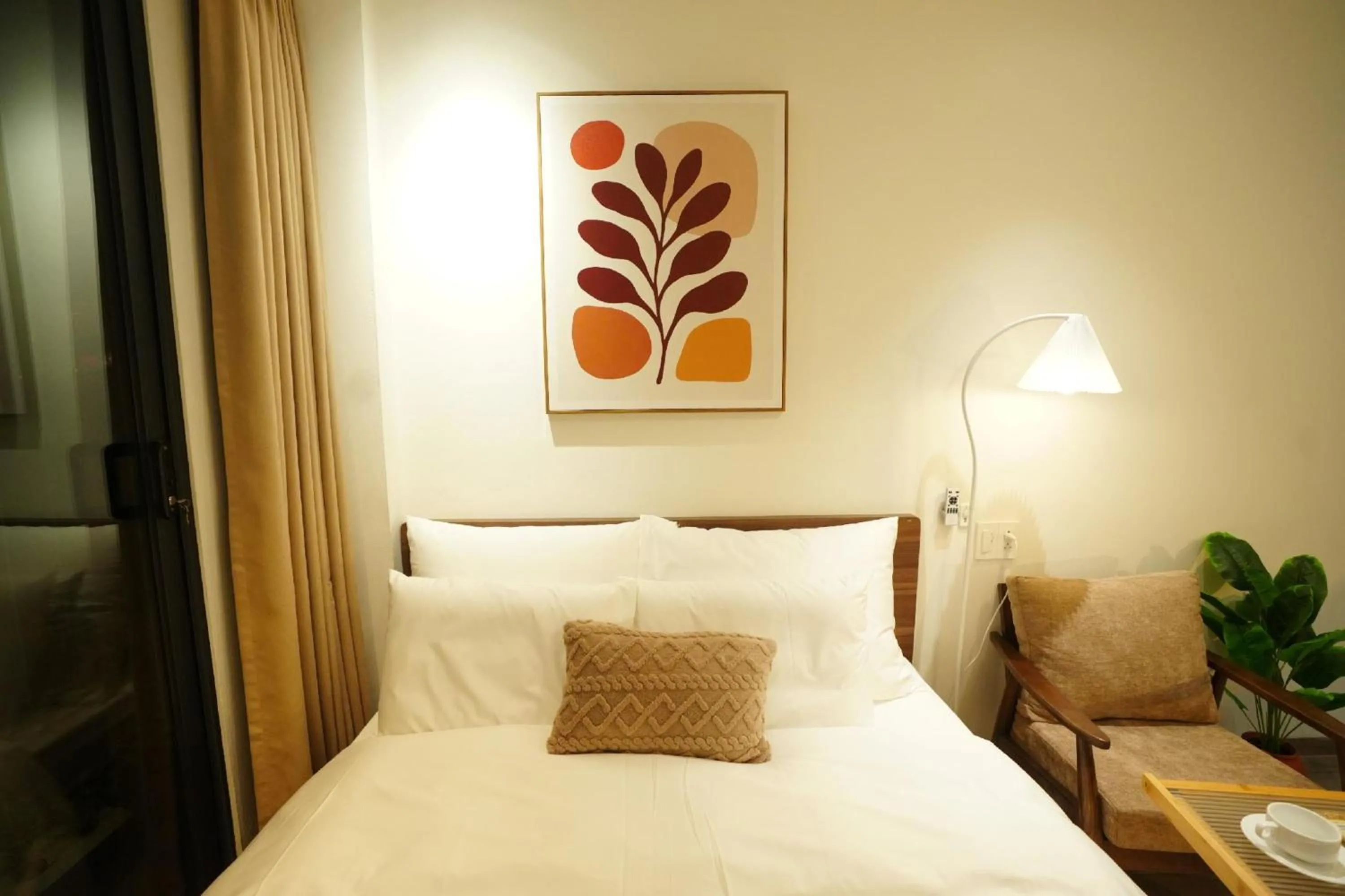 Bed in Aurelia Apartments