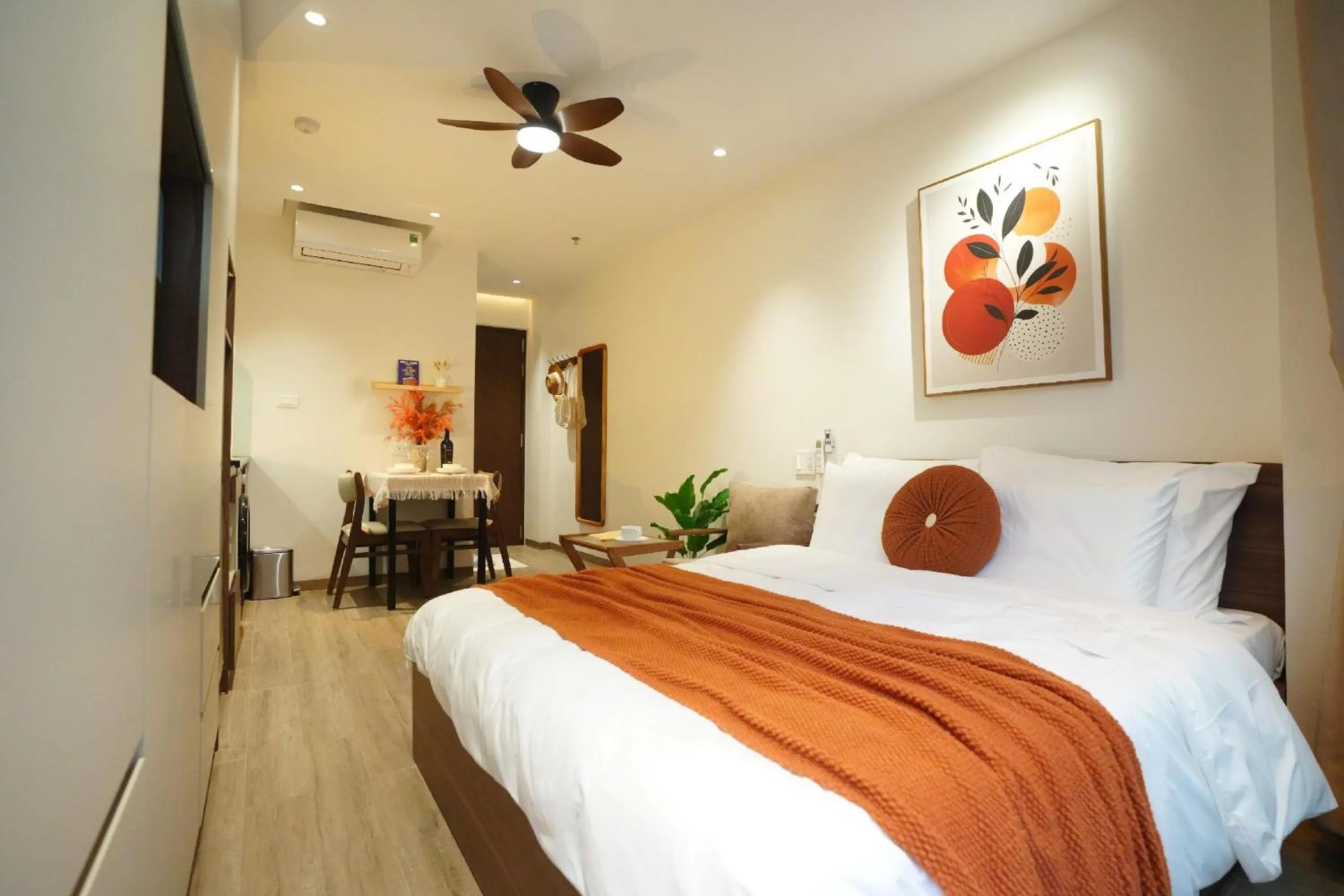 Bed in Aurelia Apartments