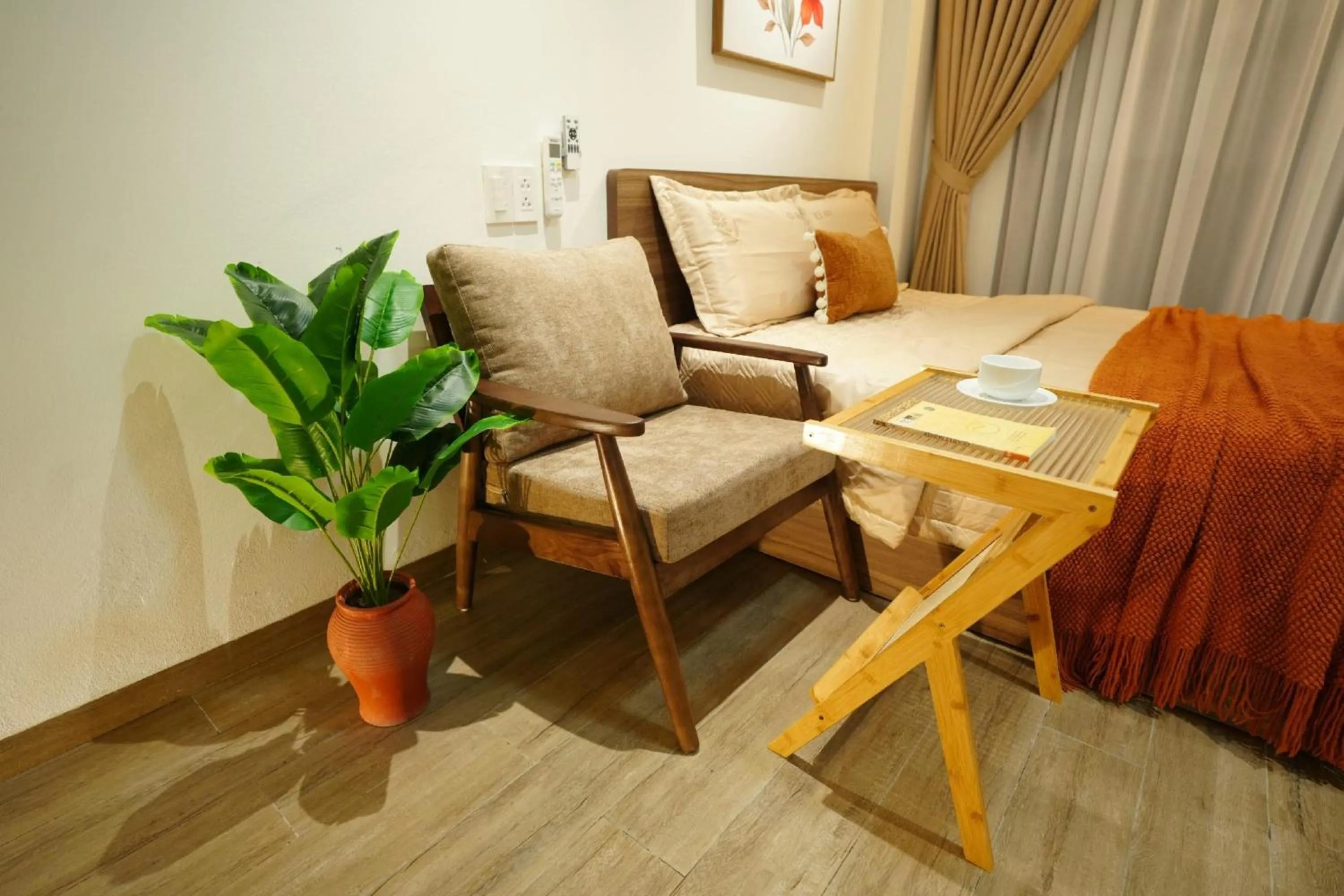 Bed in Aurelia Apartments