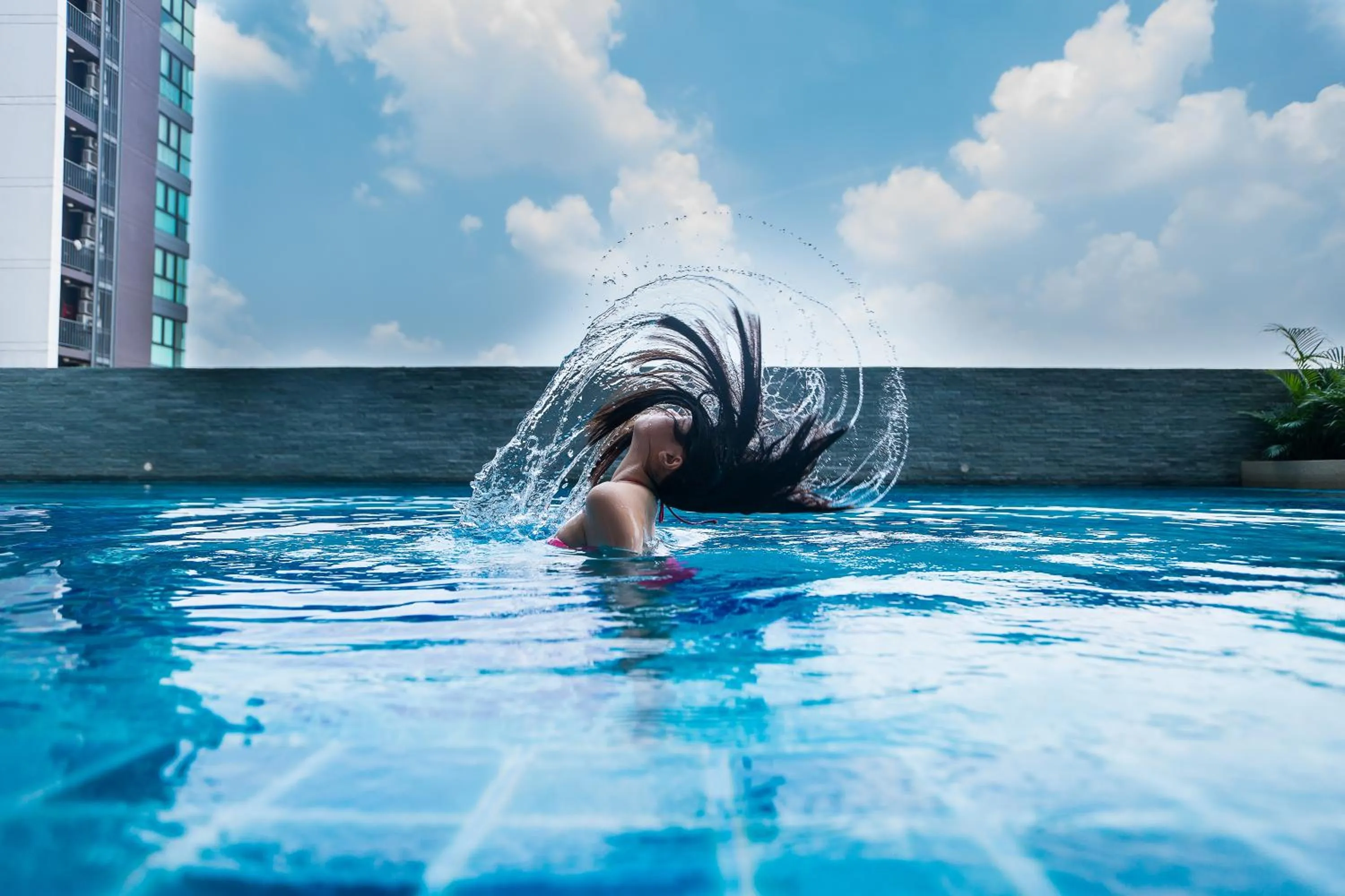 Swimming pool in Best Western Plus Wanda Grand Hotel