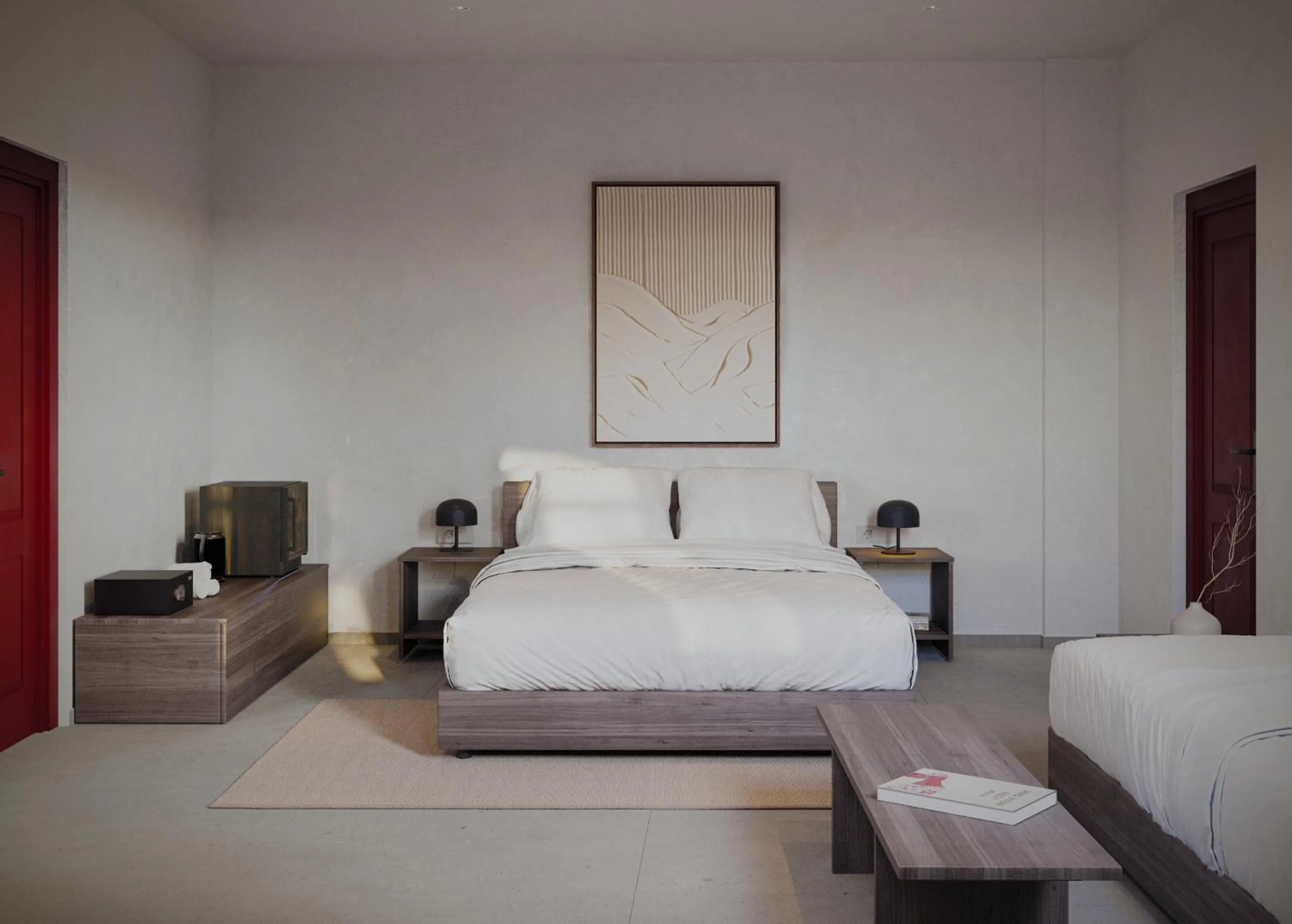 Bed in Casa Di Notos Beach Hotel - Georgioupolis