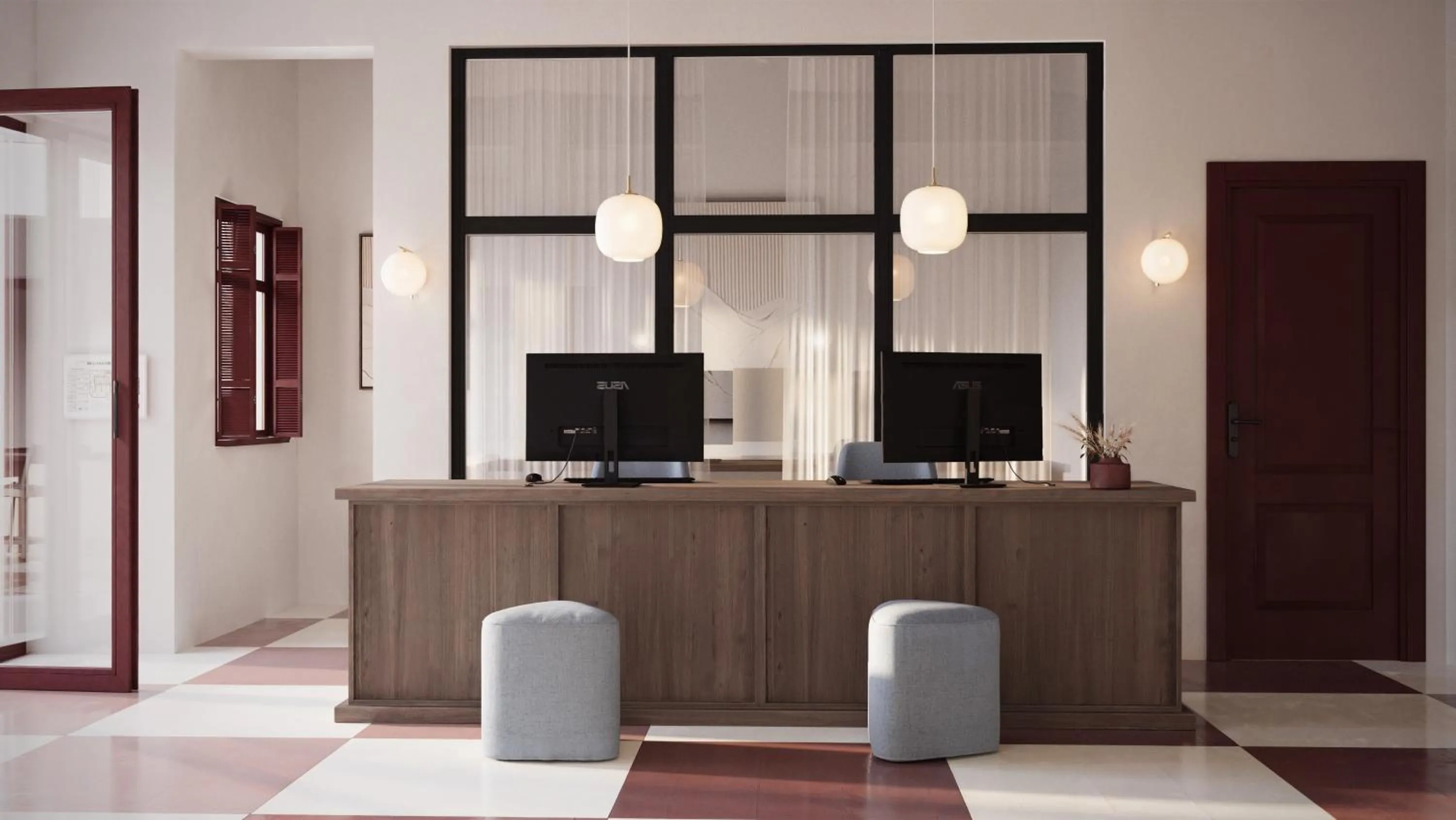 Lobby or reception in Casa Di Notos Beach Hotel - Georgioupolis