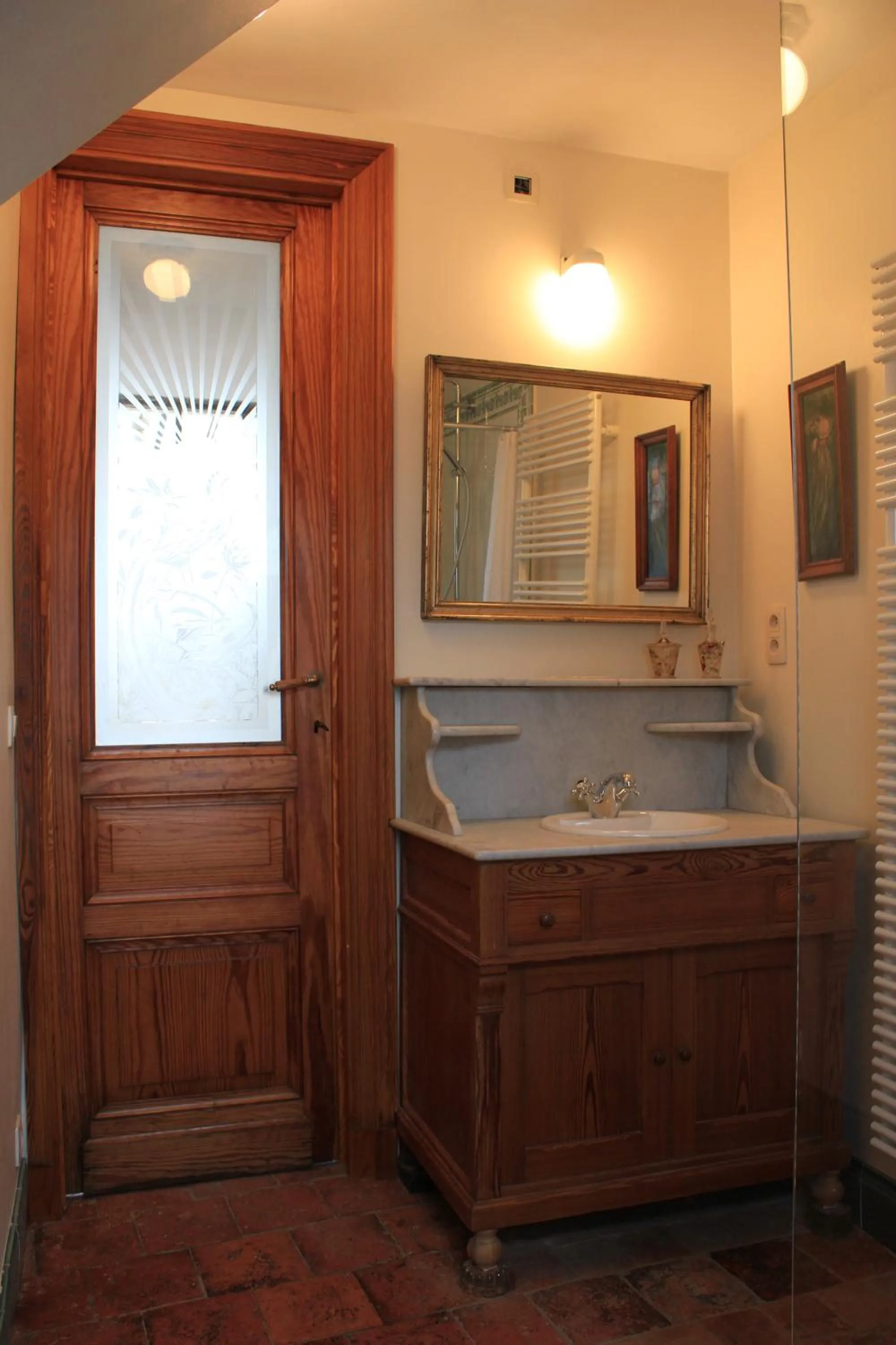 Bathroom in La Passiflore B&B