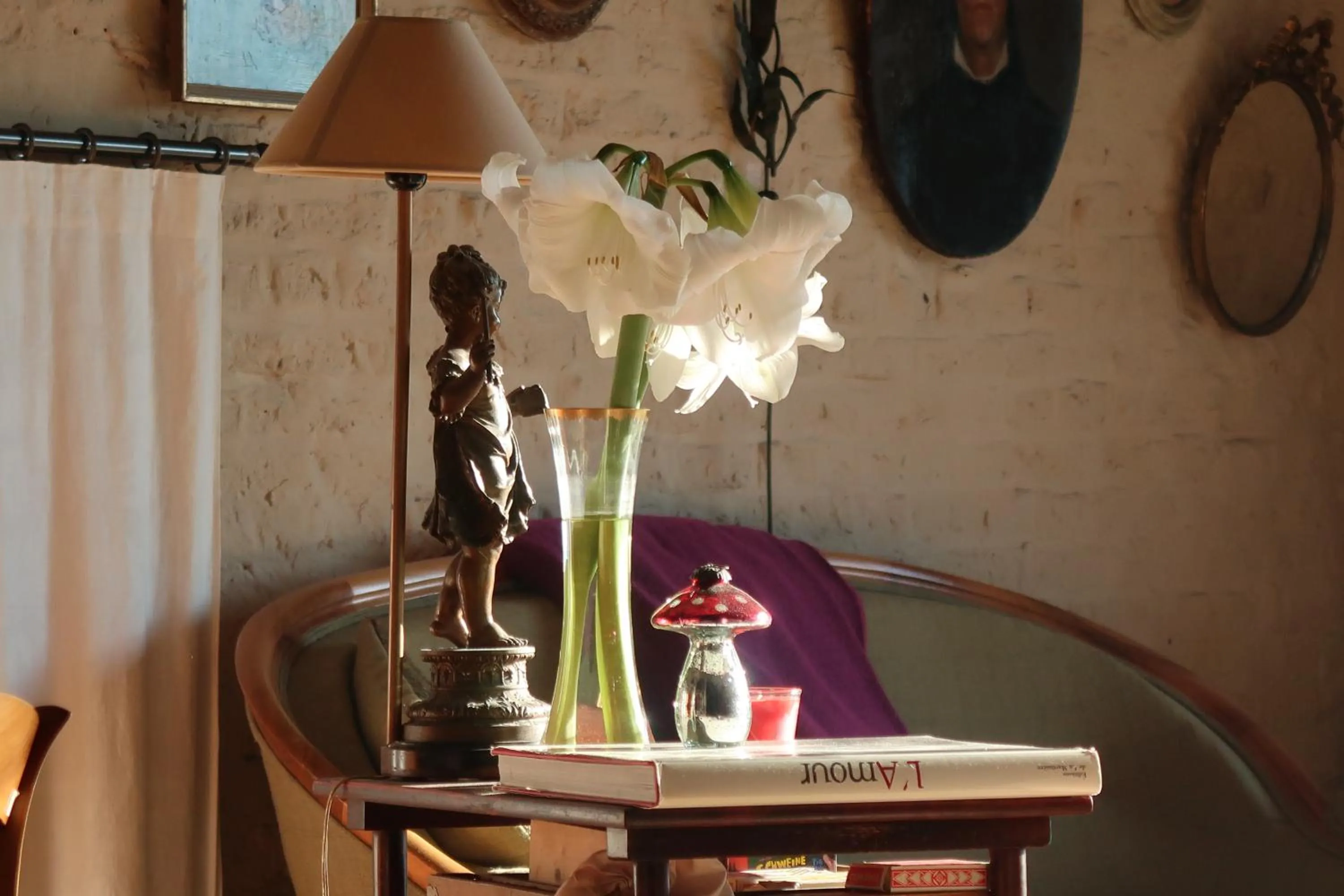 Decorative detail in La Passiflore B&B