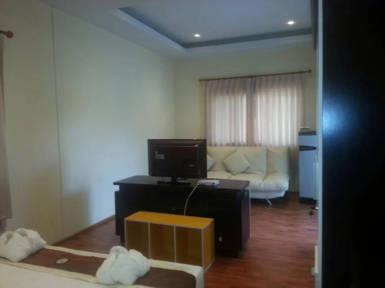 Bed in Khanom Garden Suite