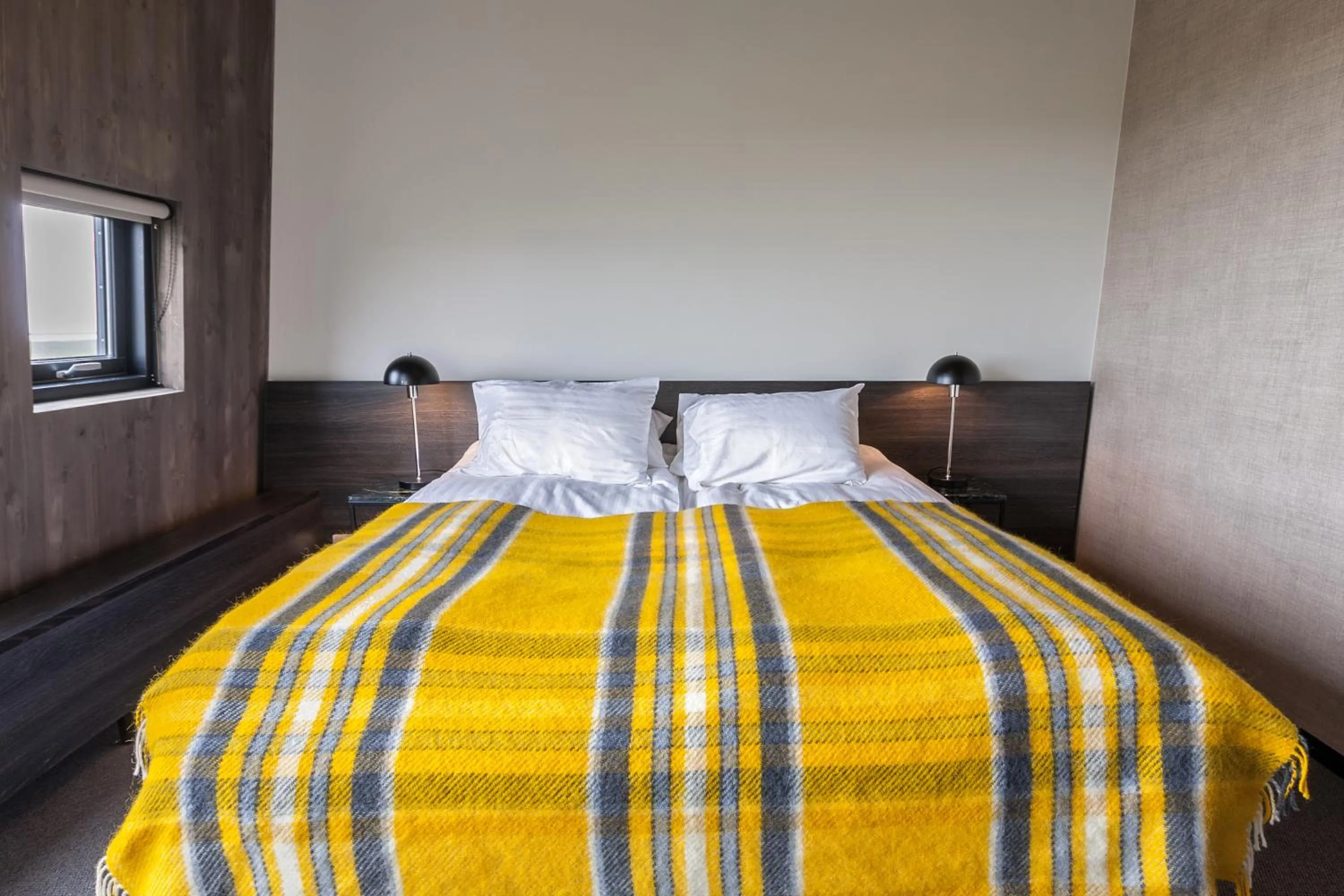 Bed in Fosshotel Glacier Lagoon