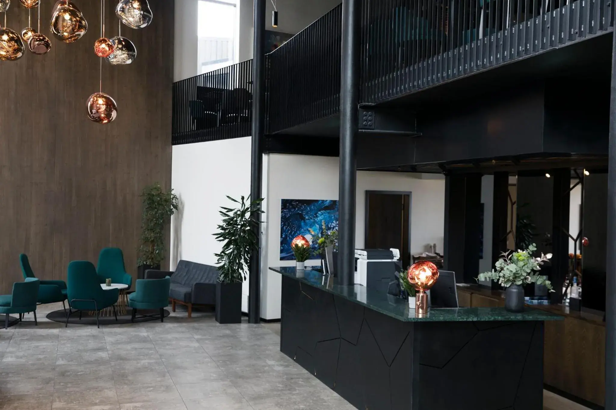 Lobby or reception in Fosshotel Glacier Lagoon Lobby or reception in Fosshotel Glacier Lagoon