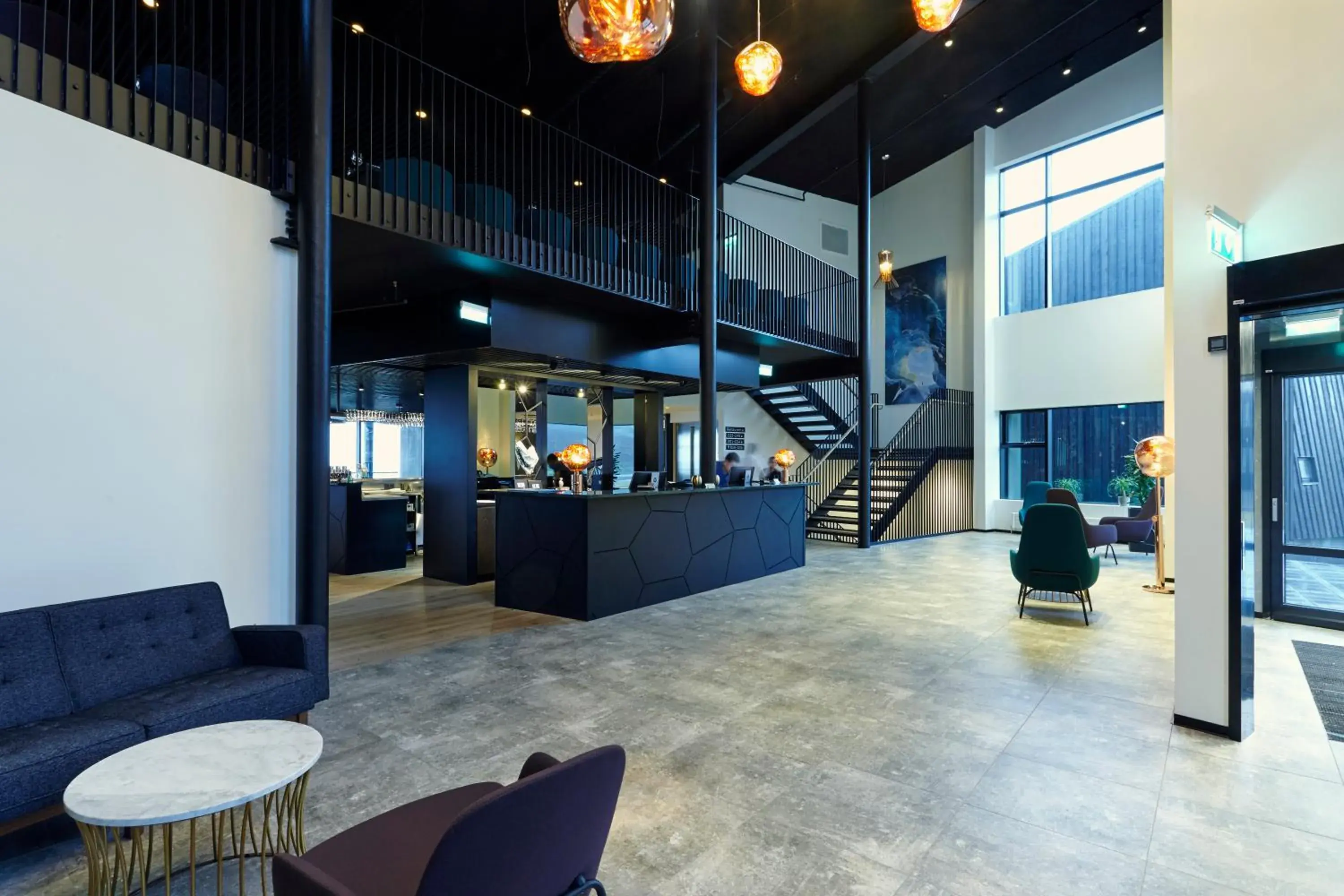 Lobby or reception in Fosshotel Glacier Lagoon Lobby or reception in Fosshotel Glacier Lagoon