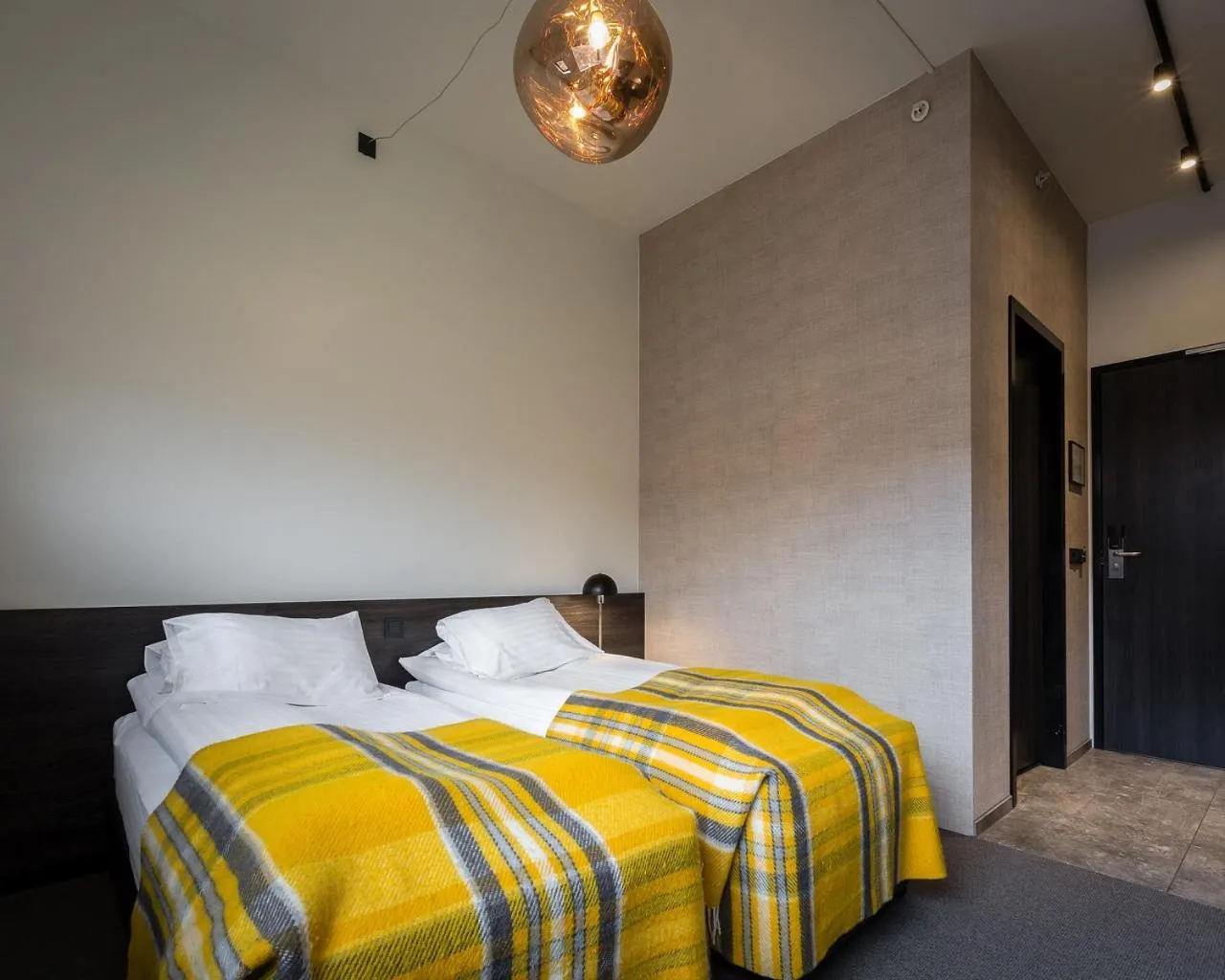 Bed in Fosshotel Glacier Lagoon