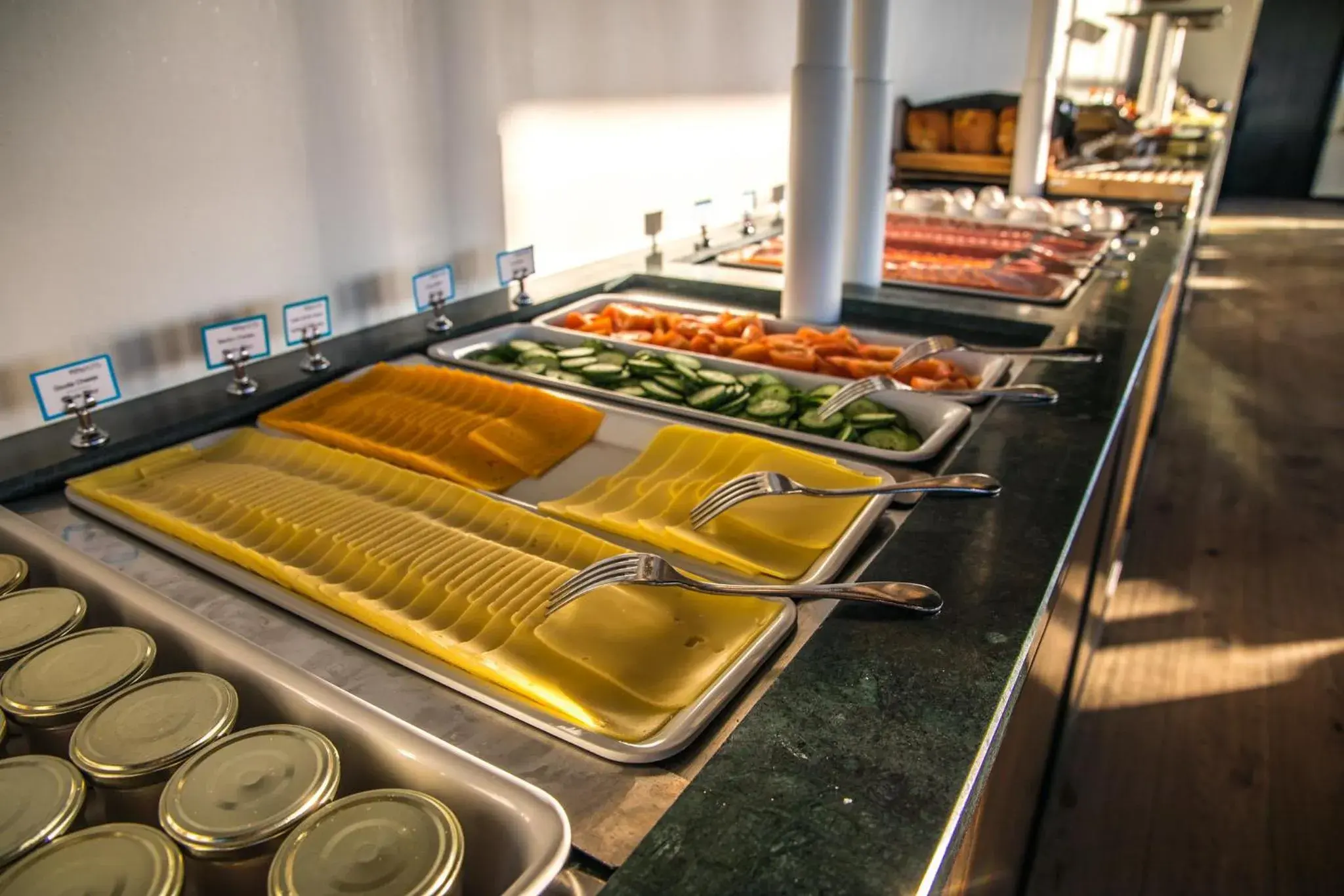 Food close-up in Fosshotel Glacier Lagoon Food close-up in Fosshotel Glacier Lagoon