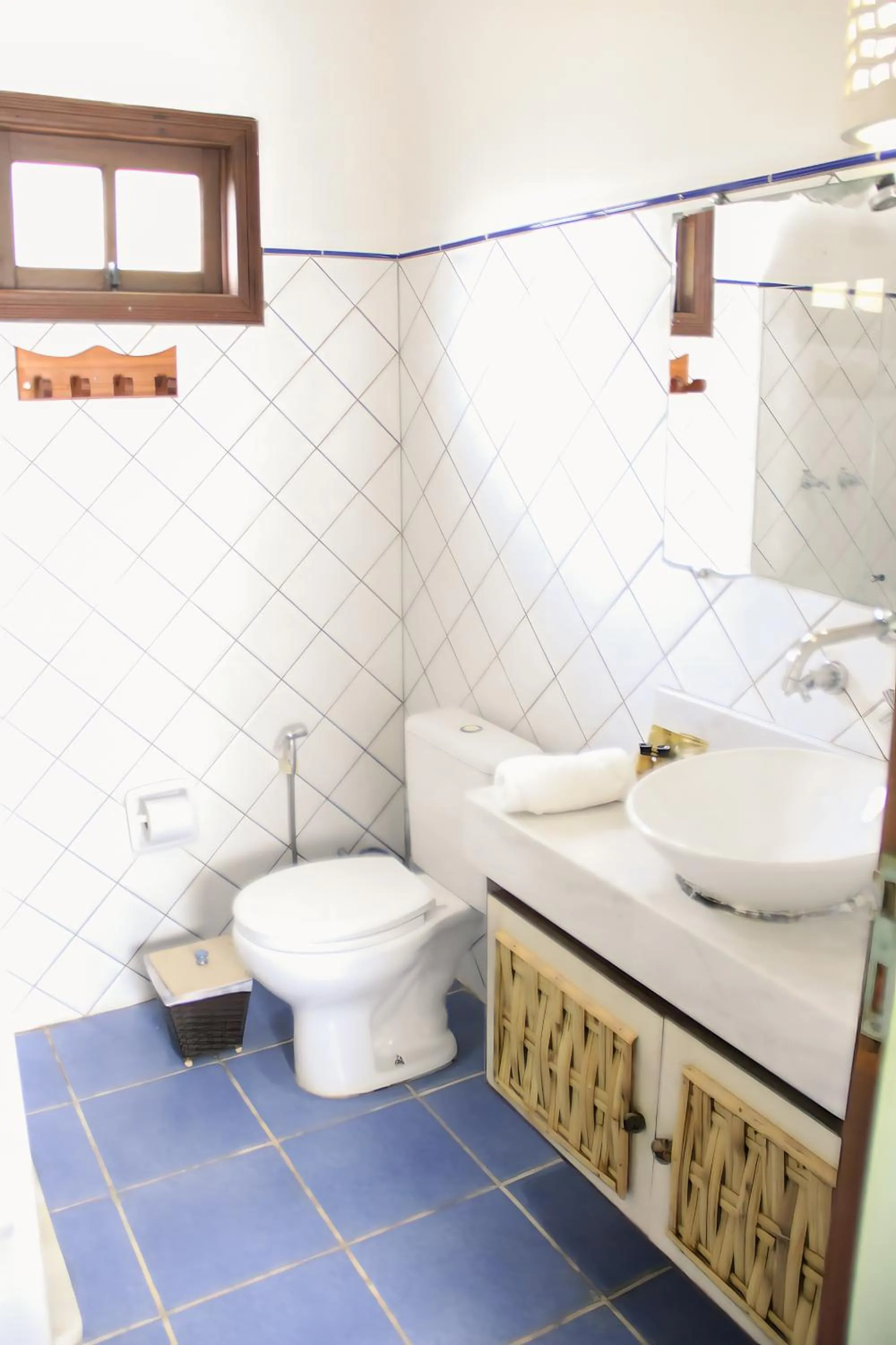 Bathroom in Pousada Bromélias