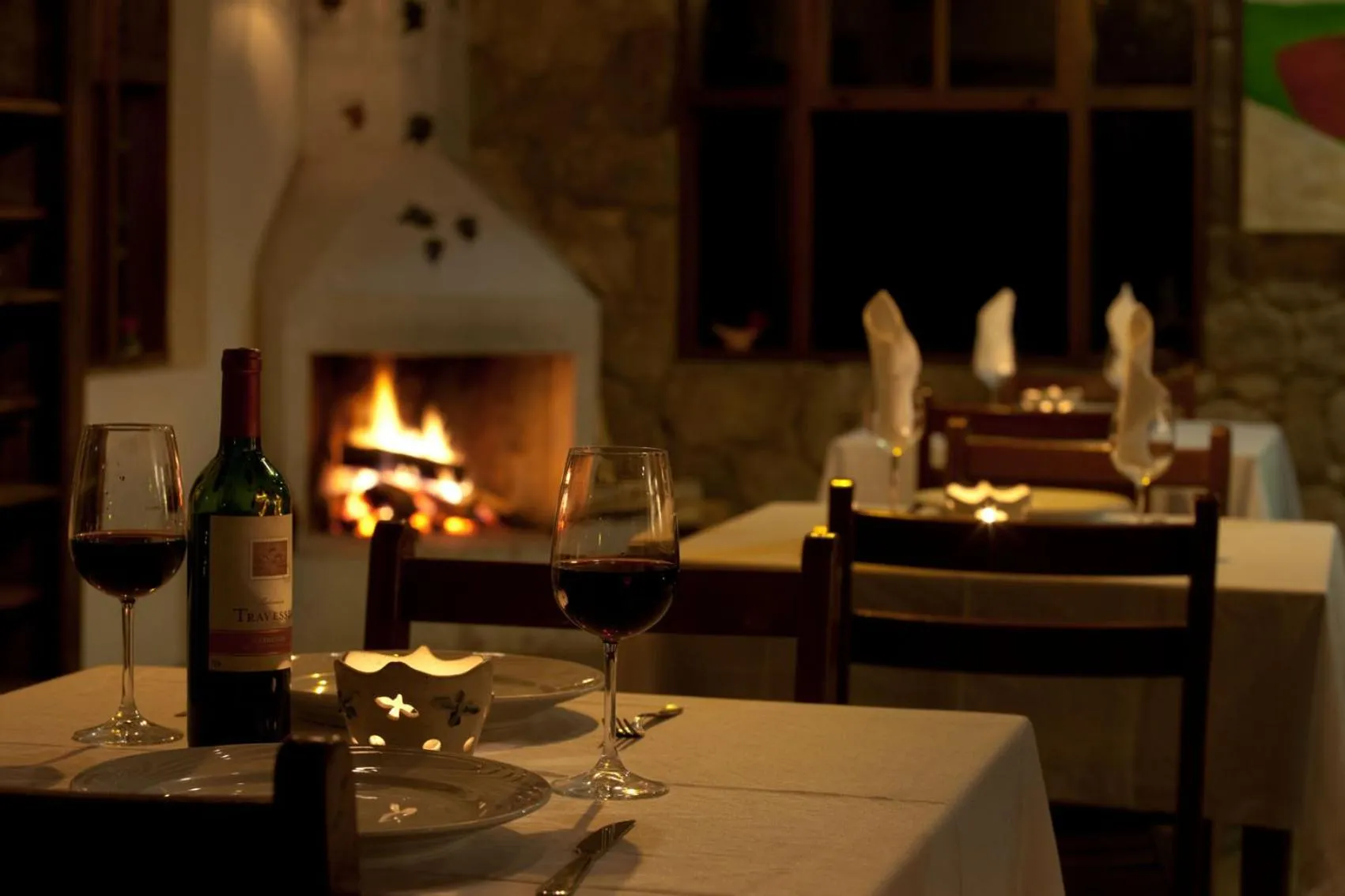 Restaurant/places to eat in Pousada Bromélias