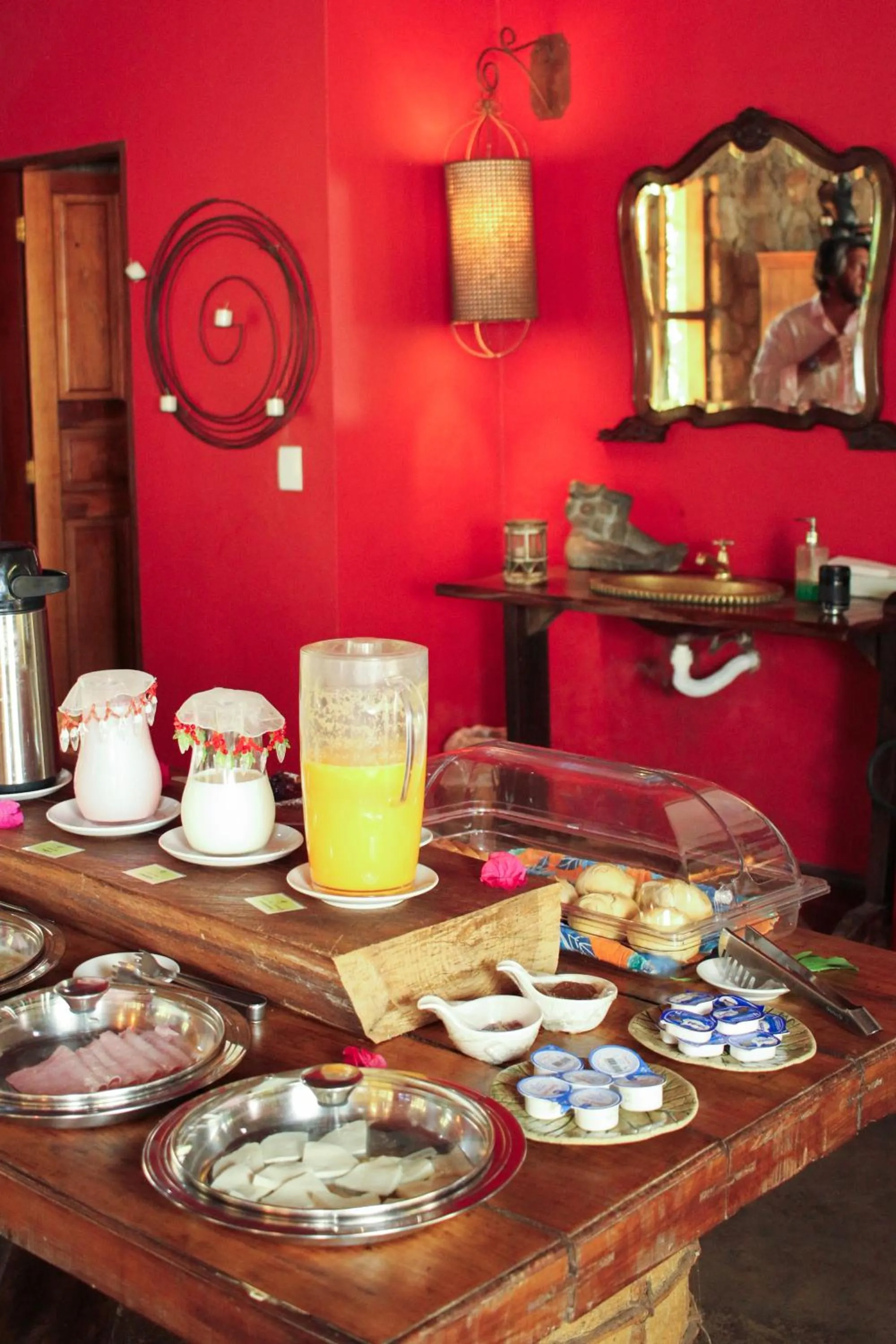 Breakfast in Pousada Bromélias