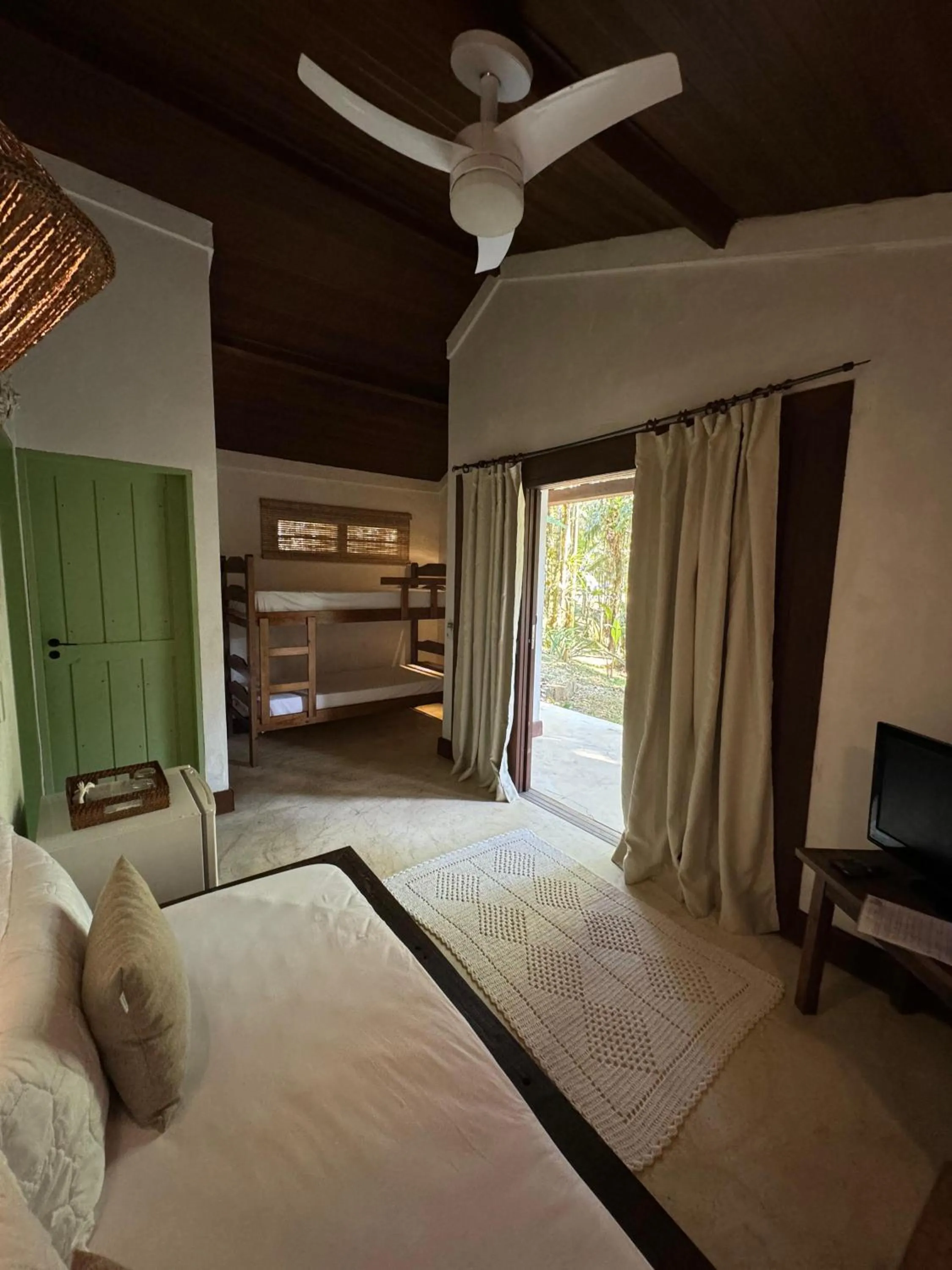 Bedroom, Bed in Pousada Bromélias