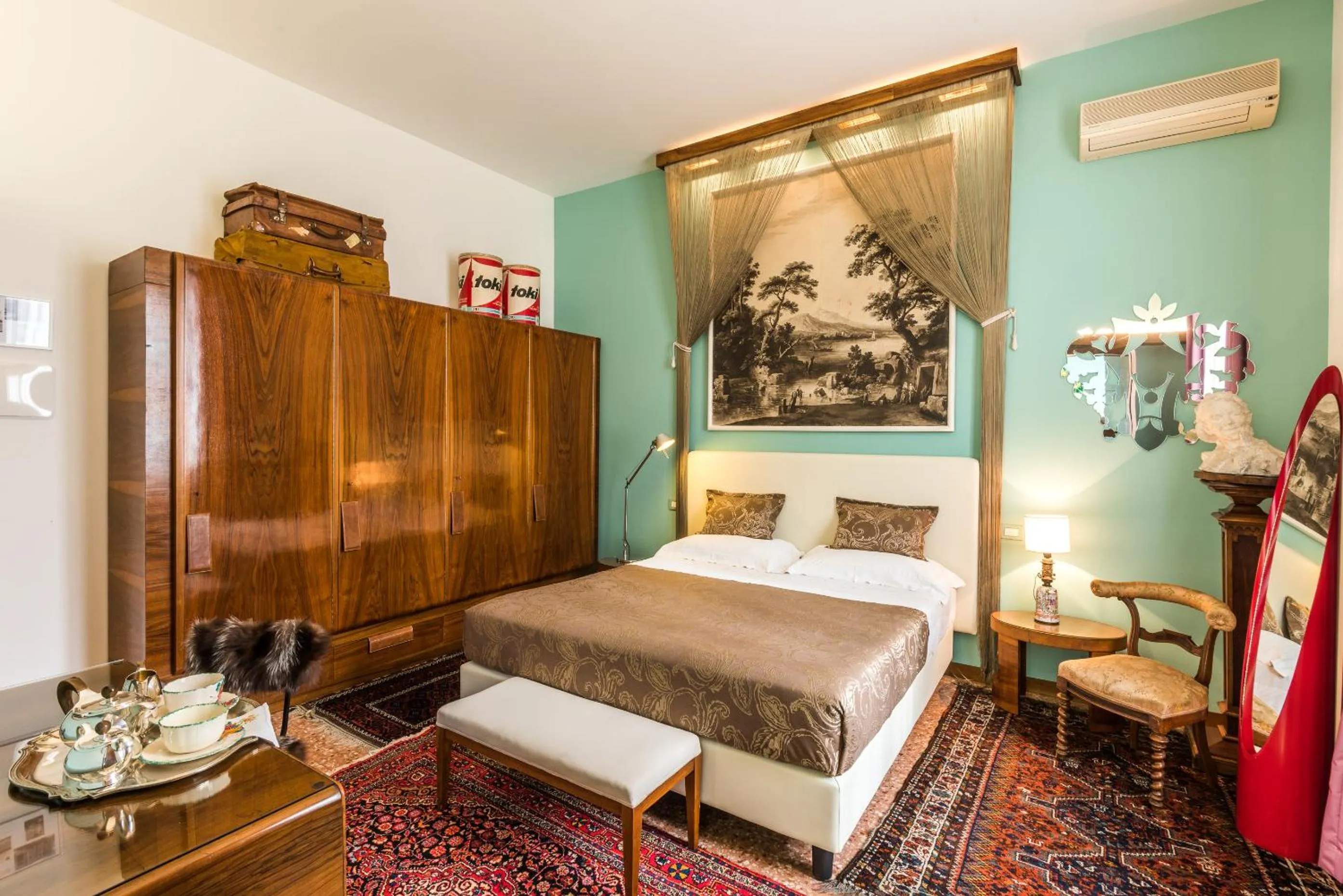 Bedroom, Bed in Casa Bertagni