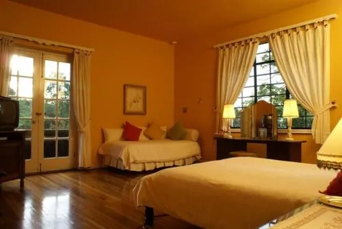 Bed in El Refugio Hotel & Spa