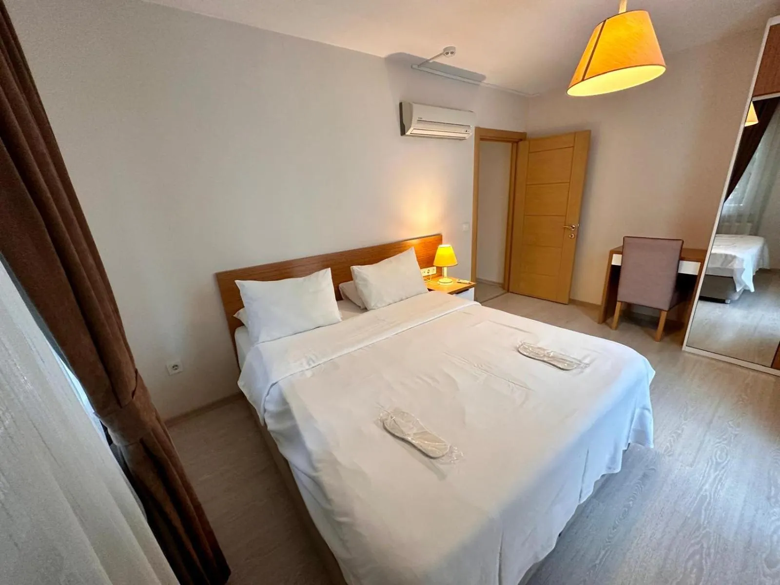Bed in Şeker Apartments