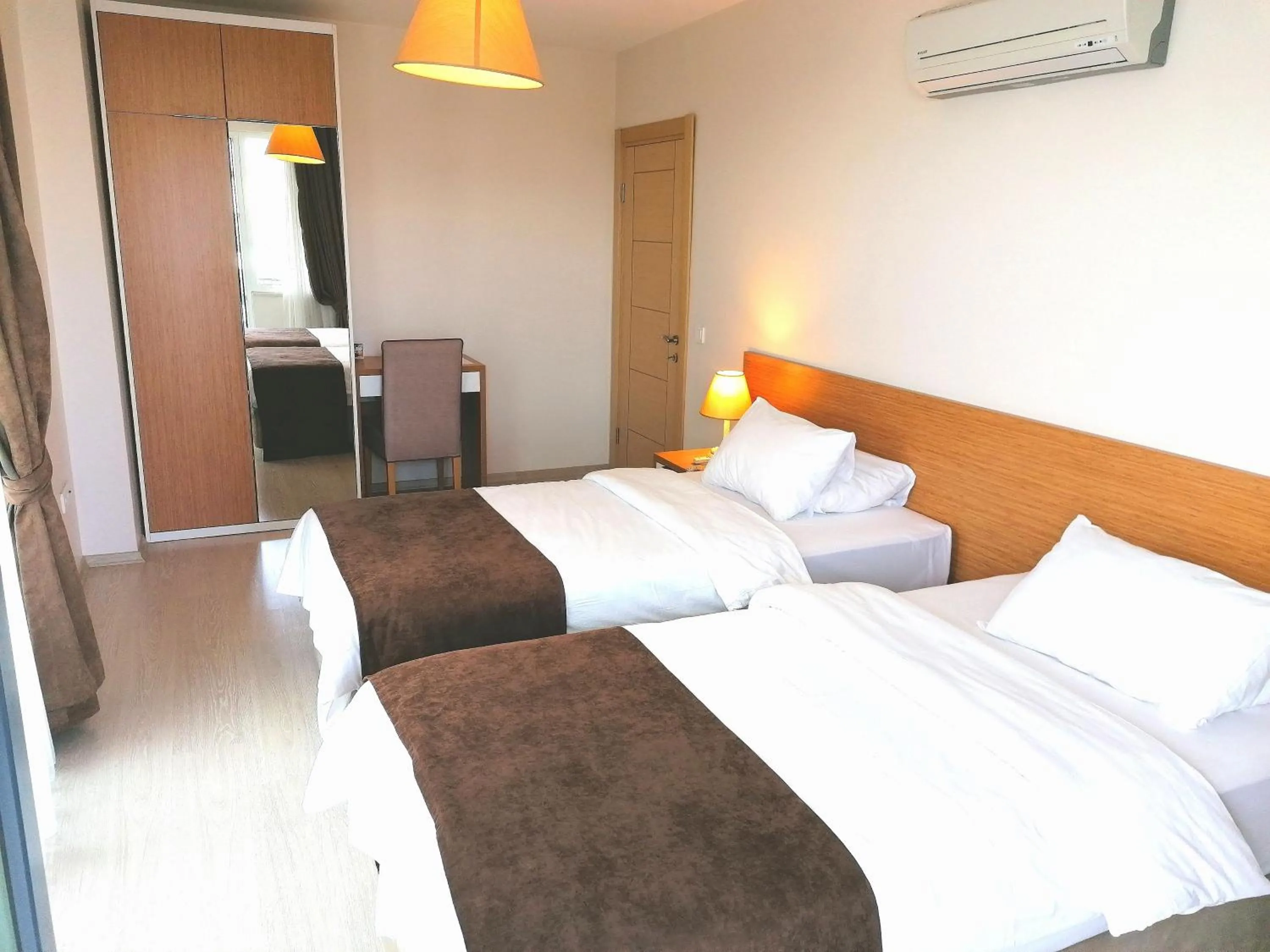 Bed in Şeker Apartments